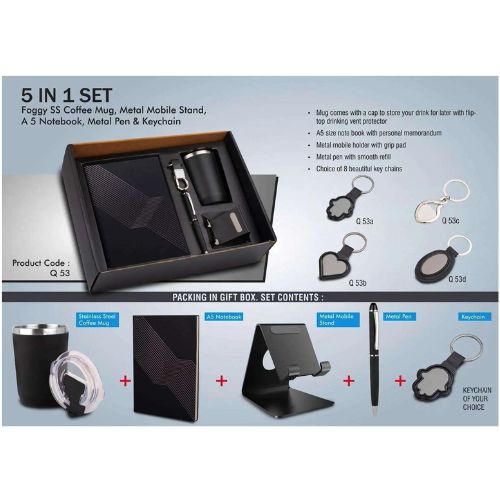 Workstore 5-In-1 Premium Office Gift Set - Metal