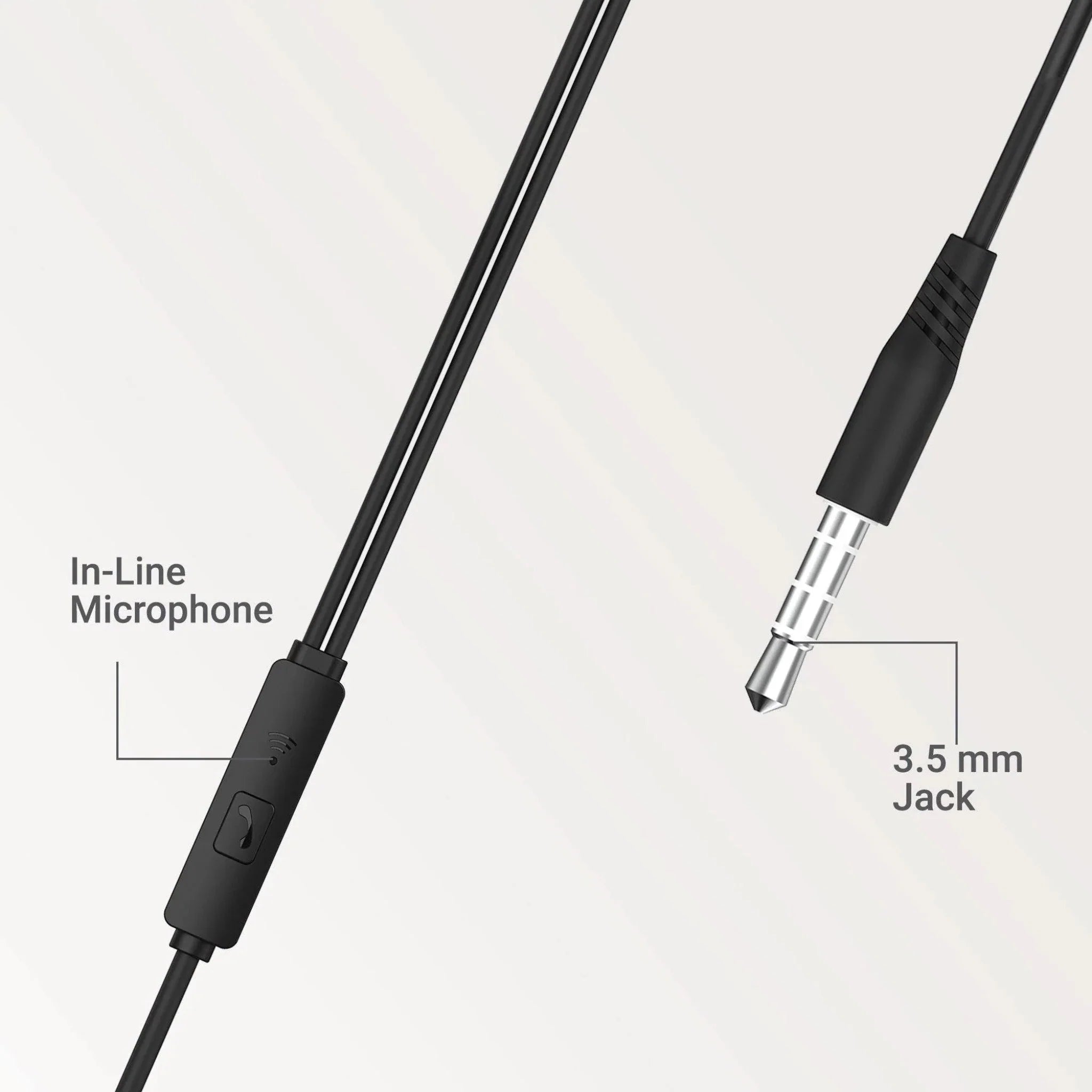 Ambrane Wired Earphone with safe case - EP56