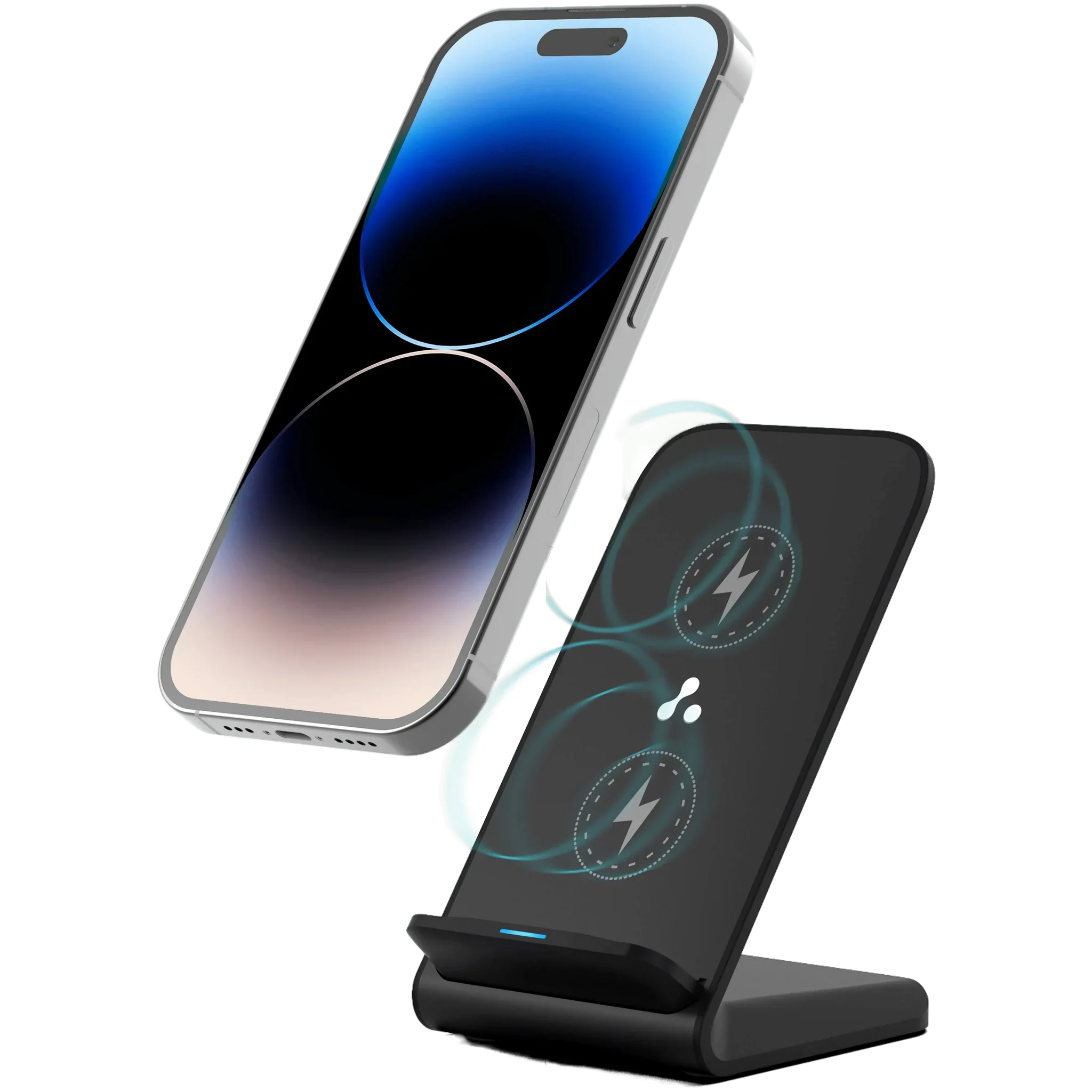 Ambrane 15W Wireless BoostedSpeed™Wireless Charger - Powerpod