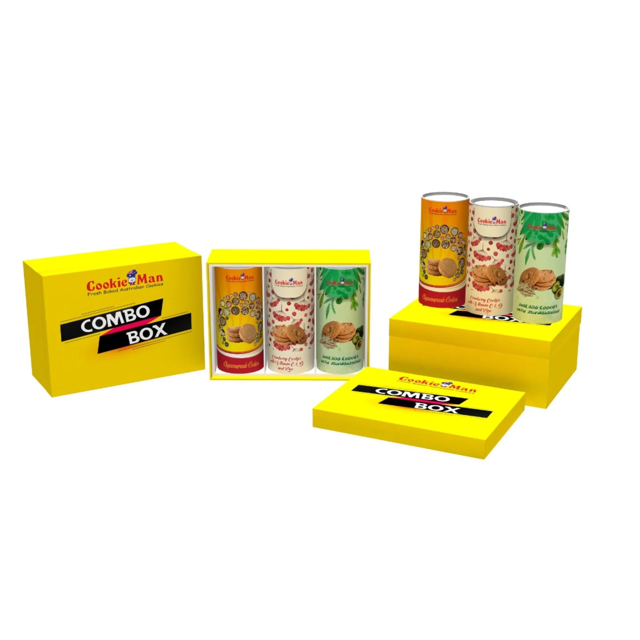 Cookieman Cookie Combo Pack