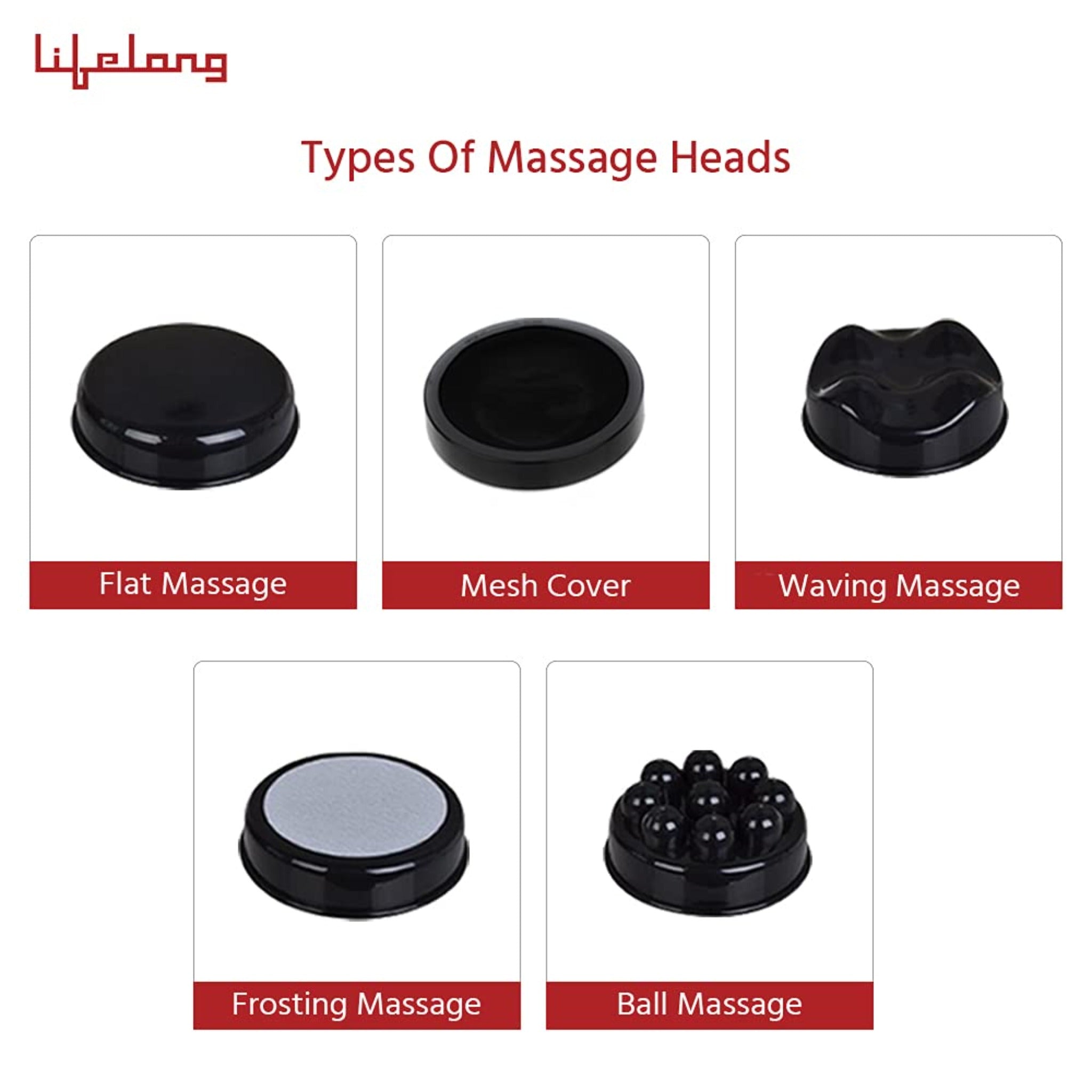 Lifelong Llm171 Electric Handheld Pain Relief Full Body Massager