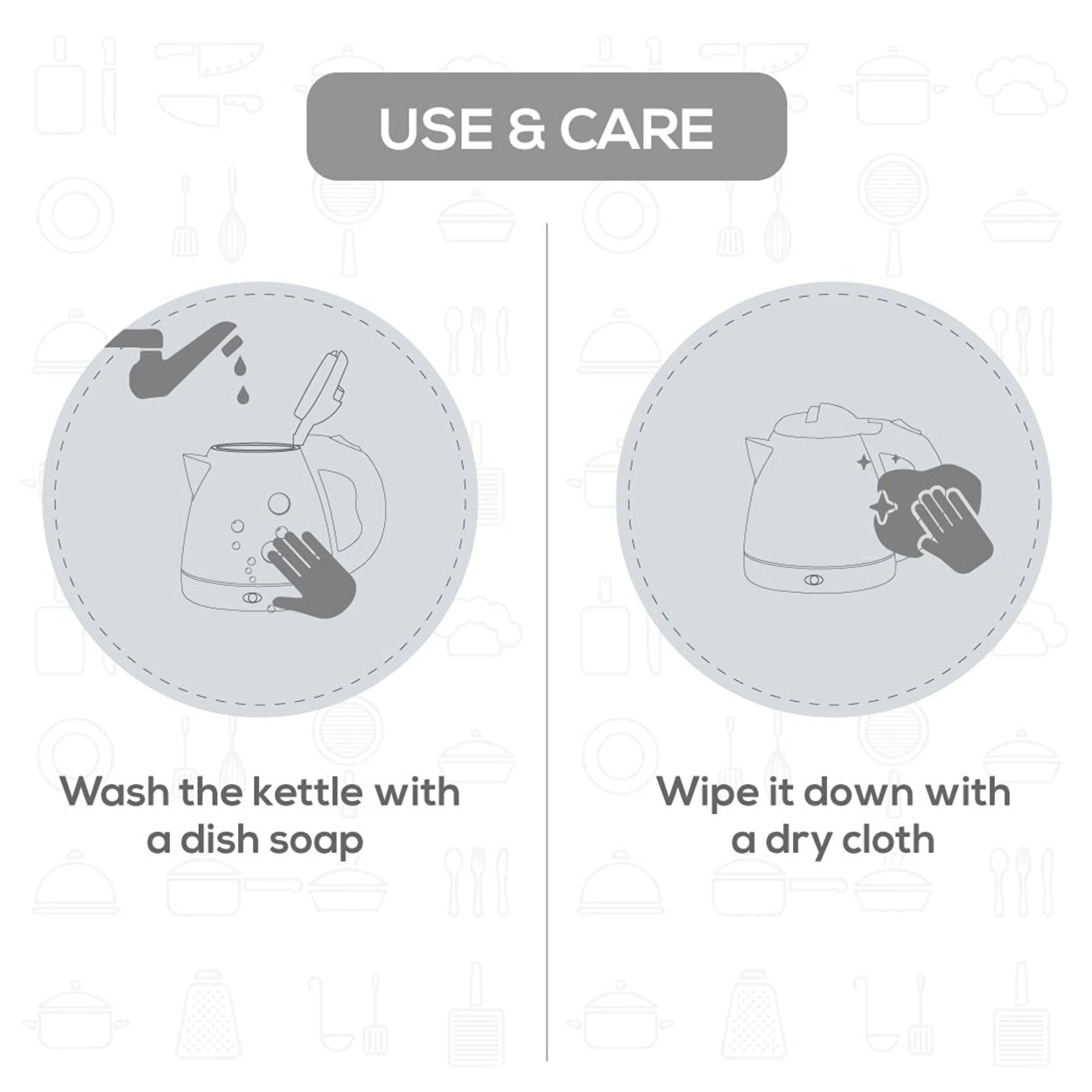 Wonderchef Crescent Electric Kettle 1.8 L