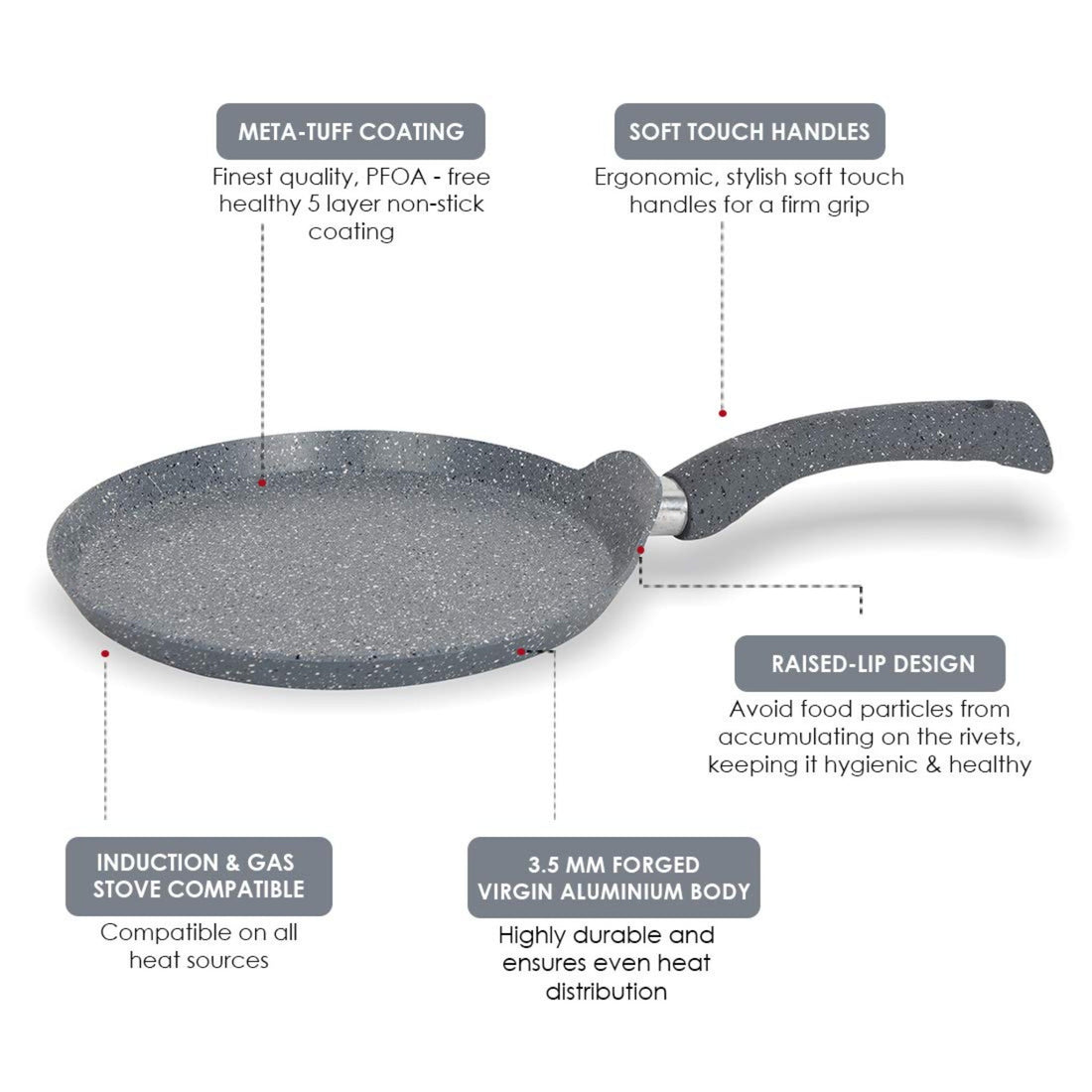 Granite 24 Cm Dosa Tawa
