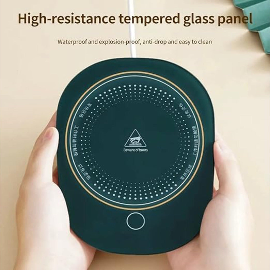 B plast Cermic Cup Set with Warmer