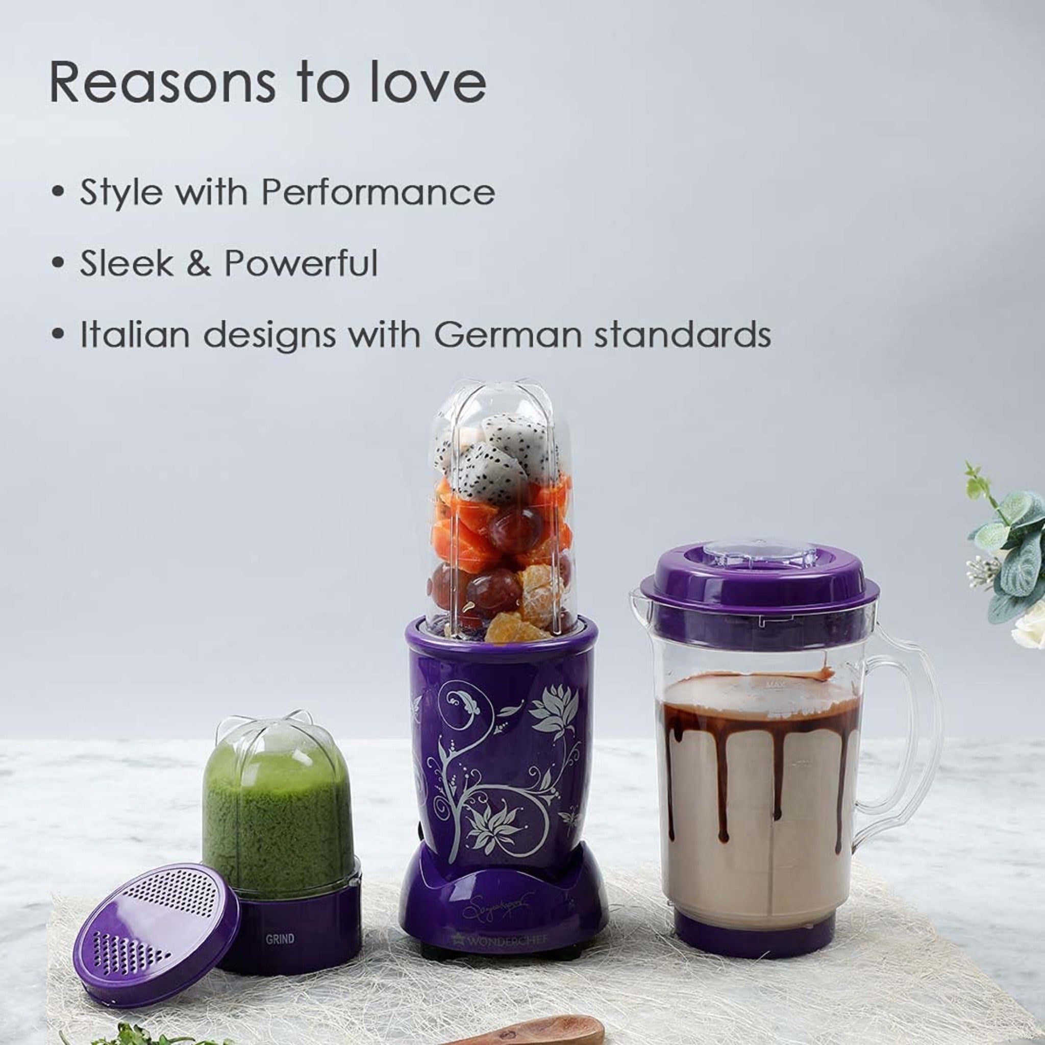 Nutri Blend Purple 3 Jar