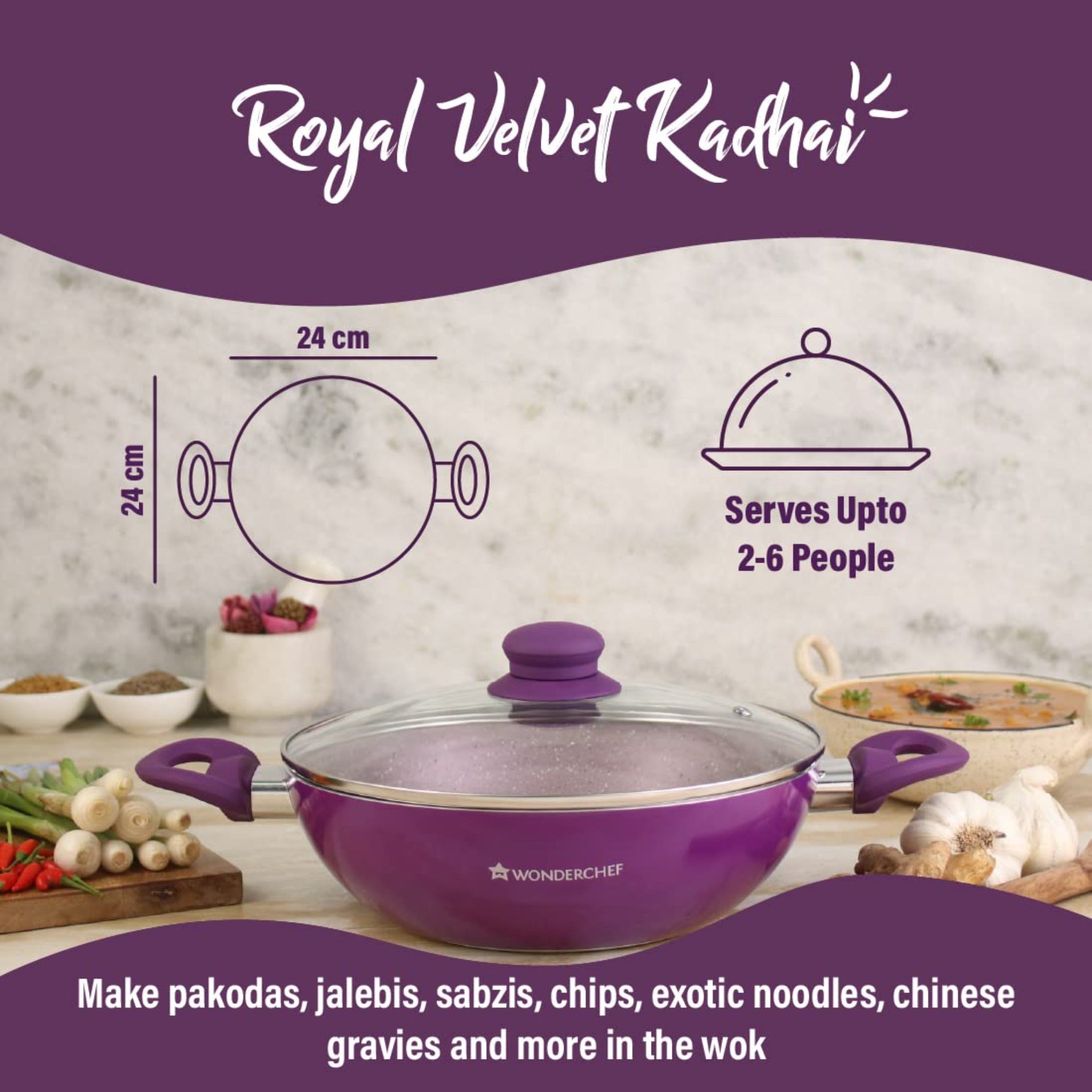 Royal Velvet Set Purple