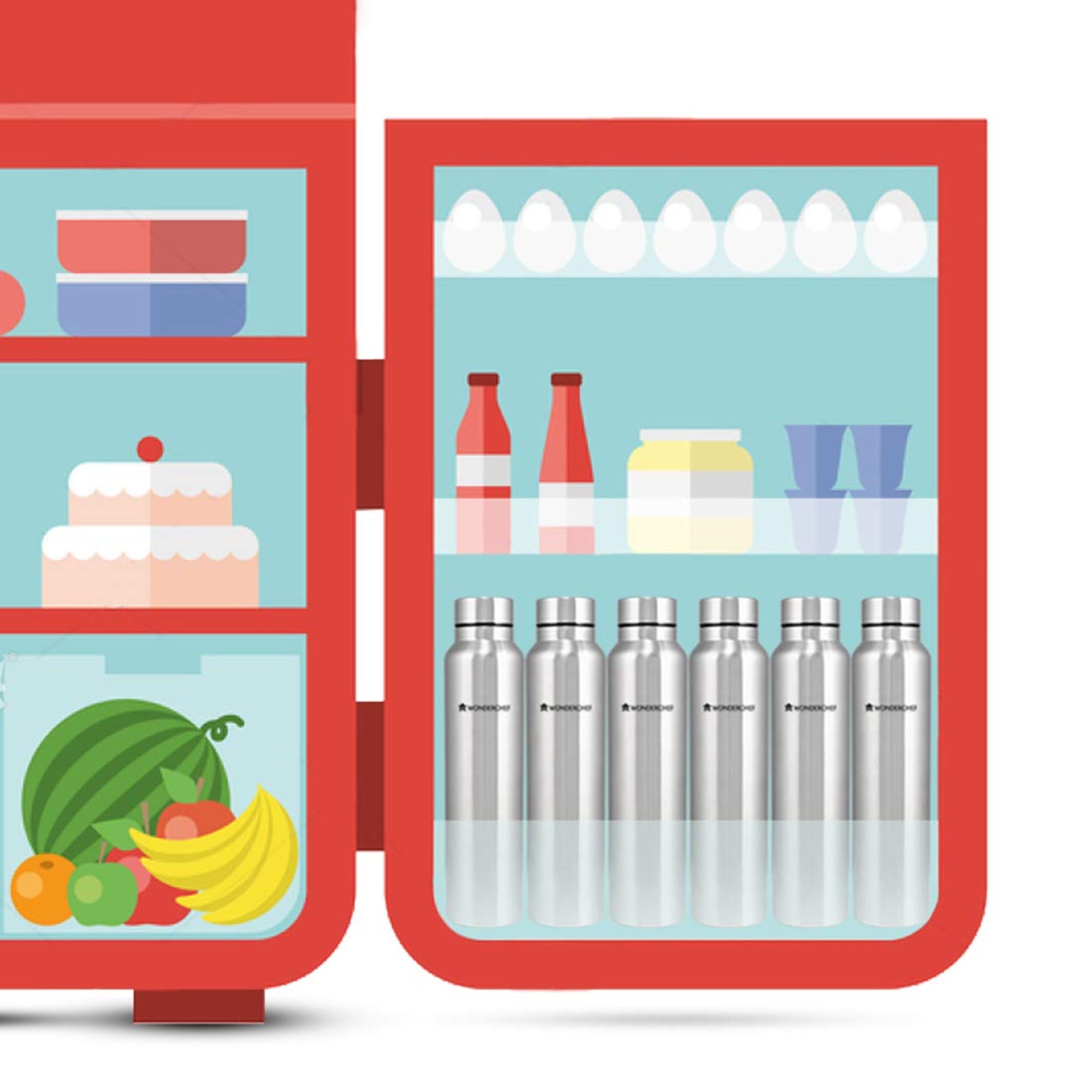 Wonderchef Fridgebot Pack Of 2