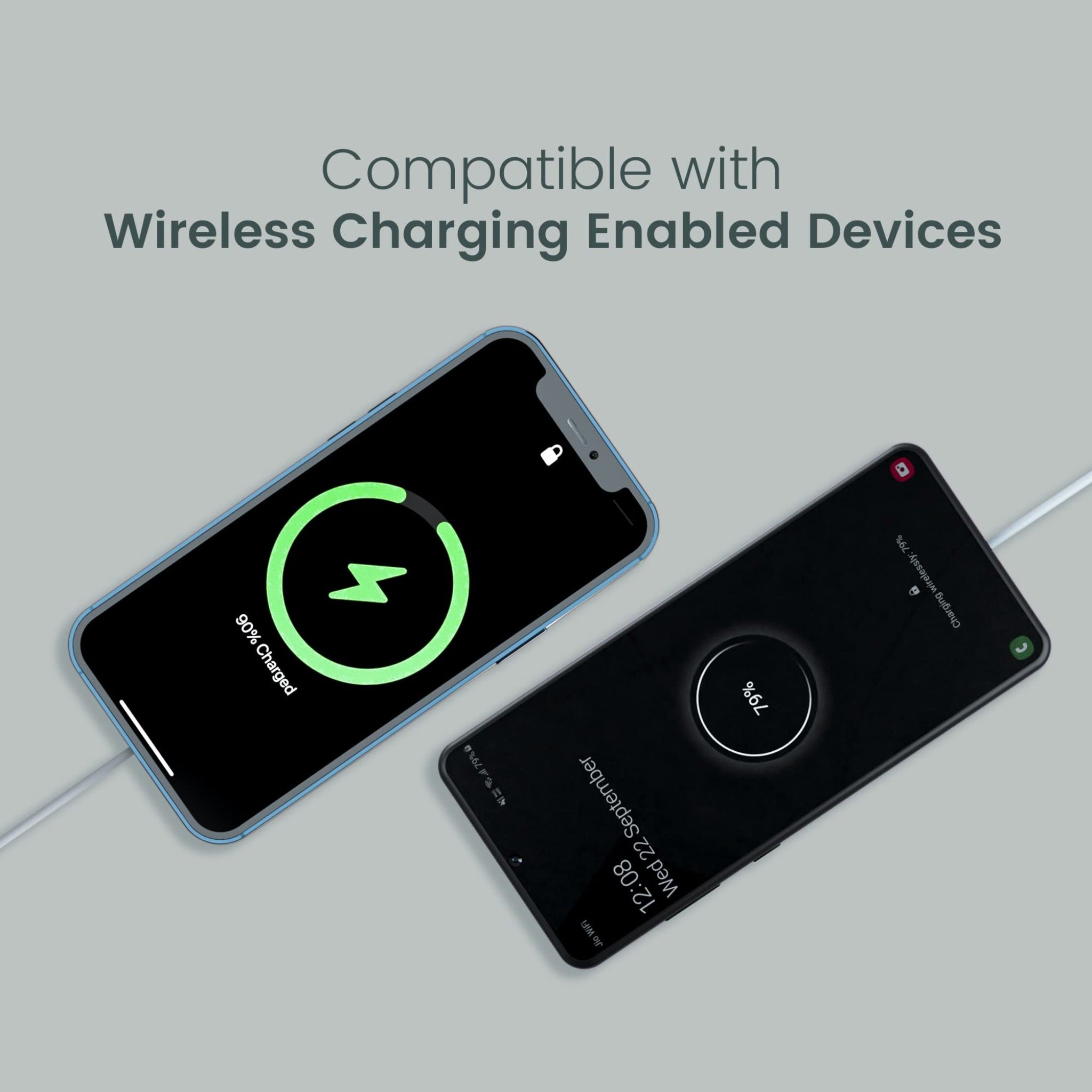 Ambrane Wireless Charger 15W fast charging - Magnetic - Aerosync