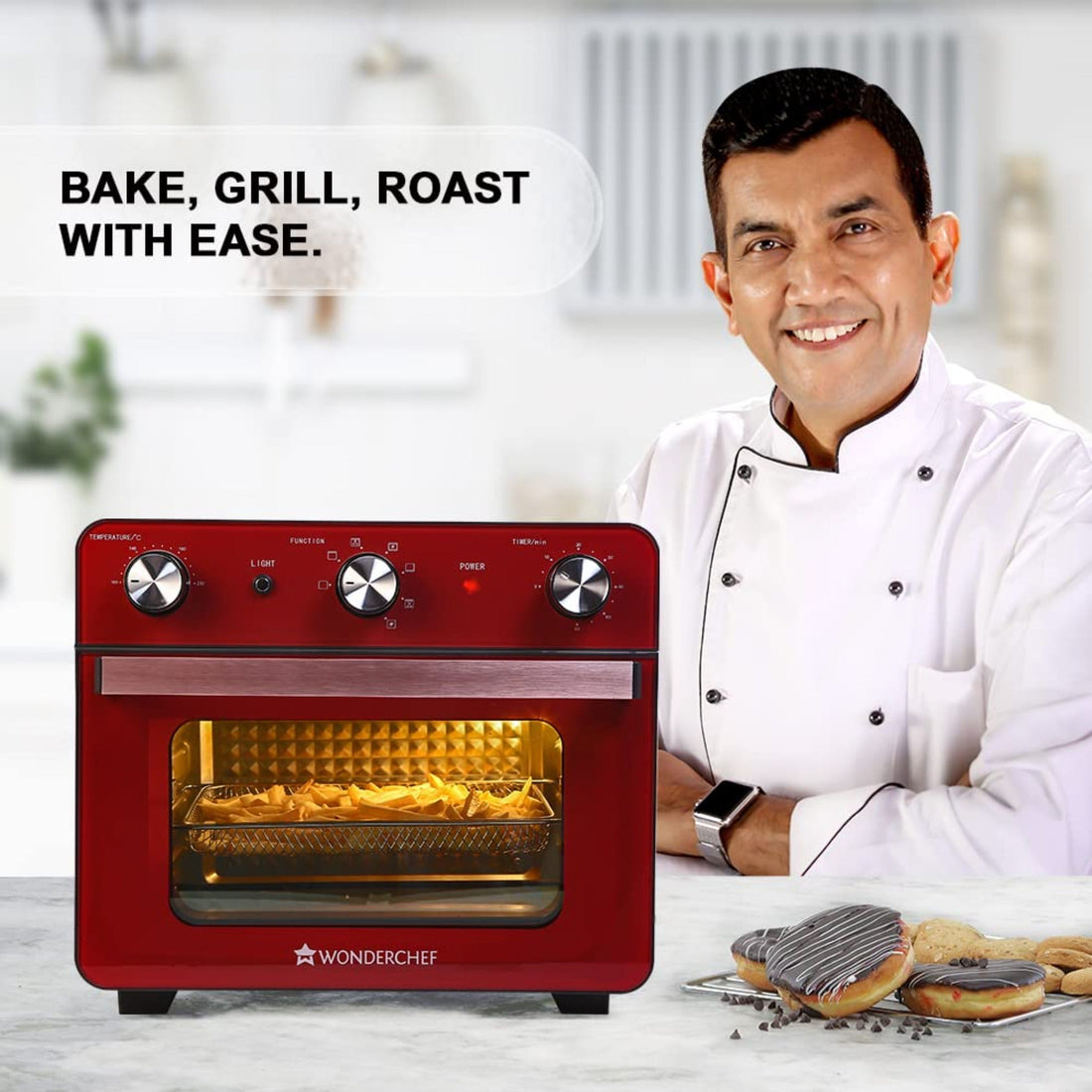 Wonderchef Crimson Edge Air Fryer Oven 23L