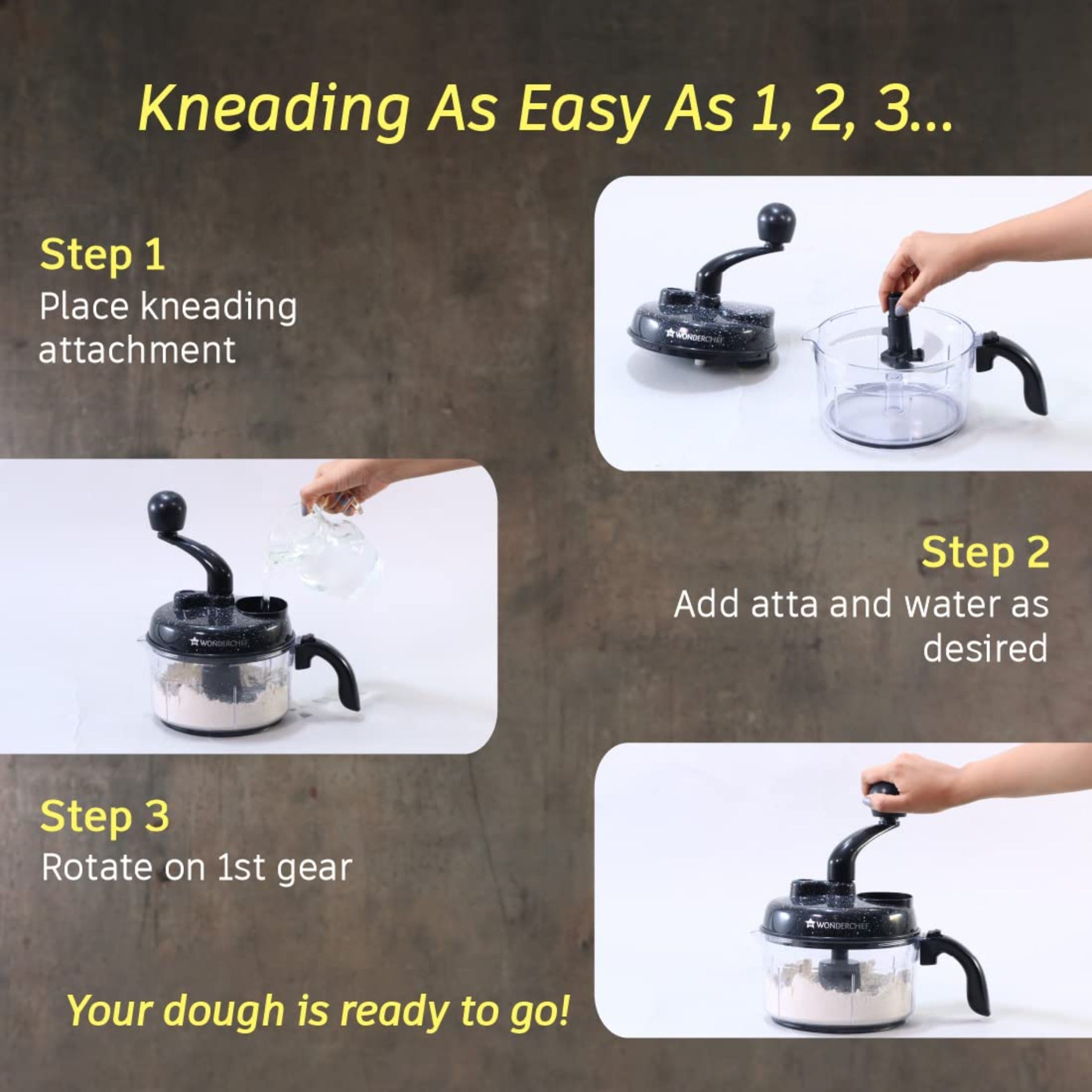 Turbo Chopper 6-In-1 Dual-Speed Food Processor