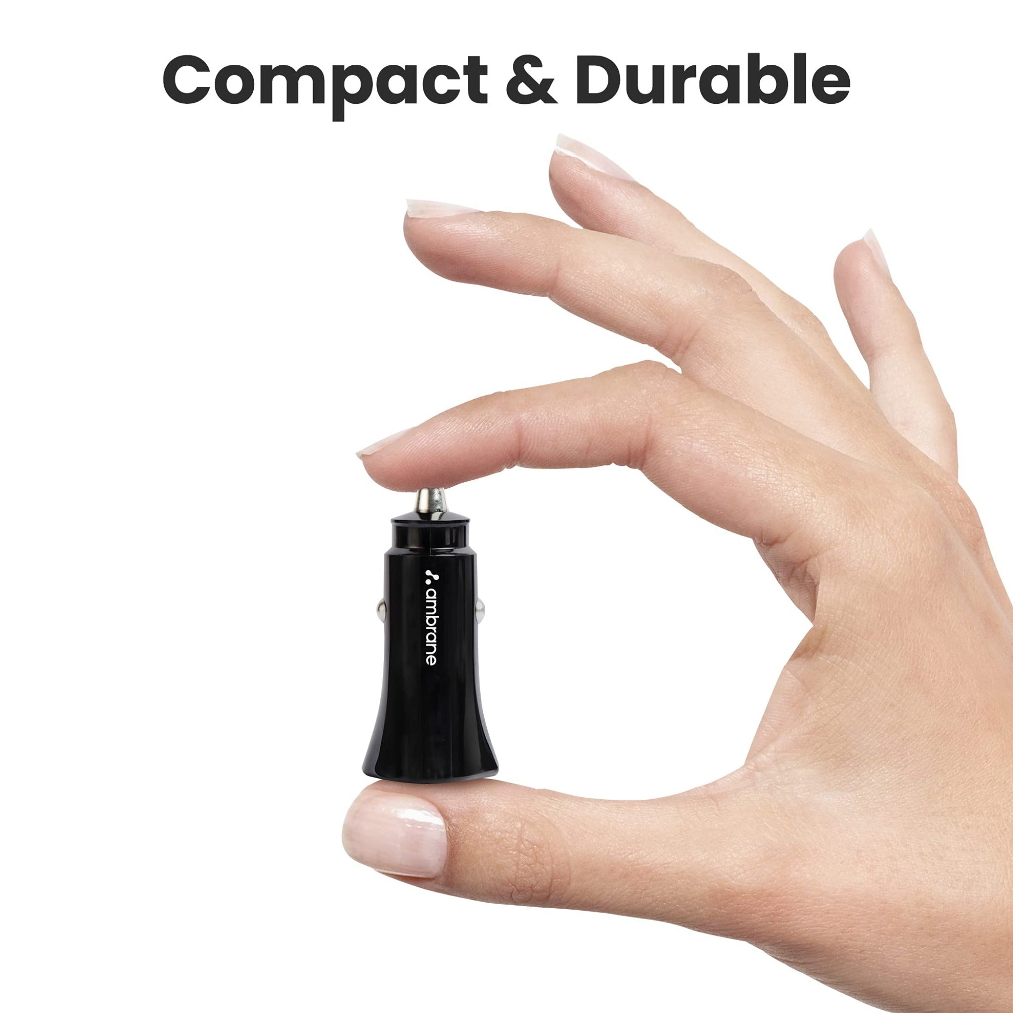 Ambrane 38W combined output Car Charger - Impulz C-11