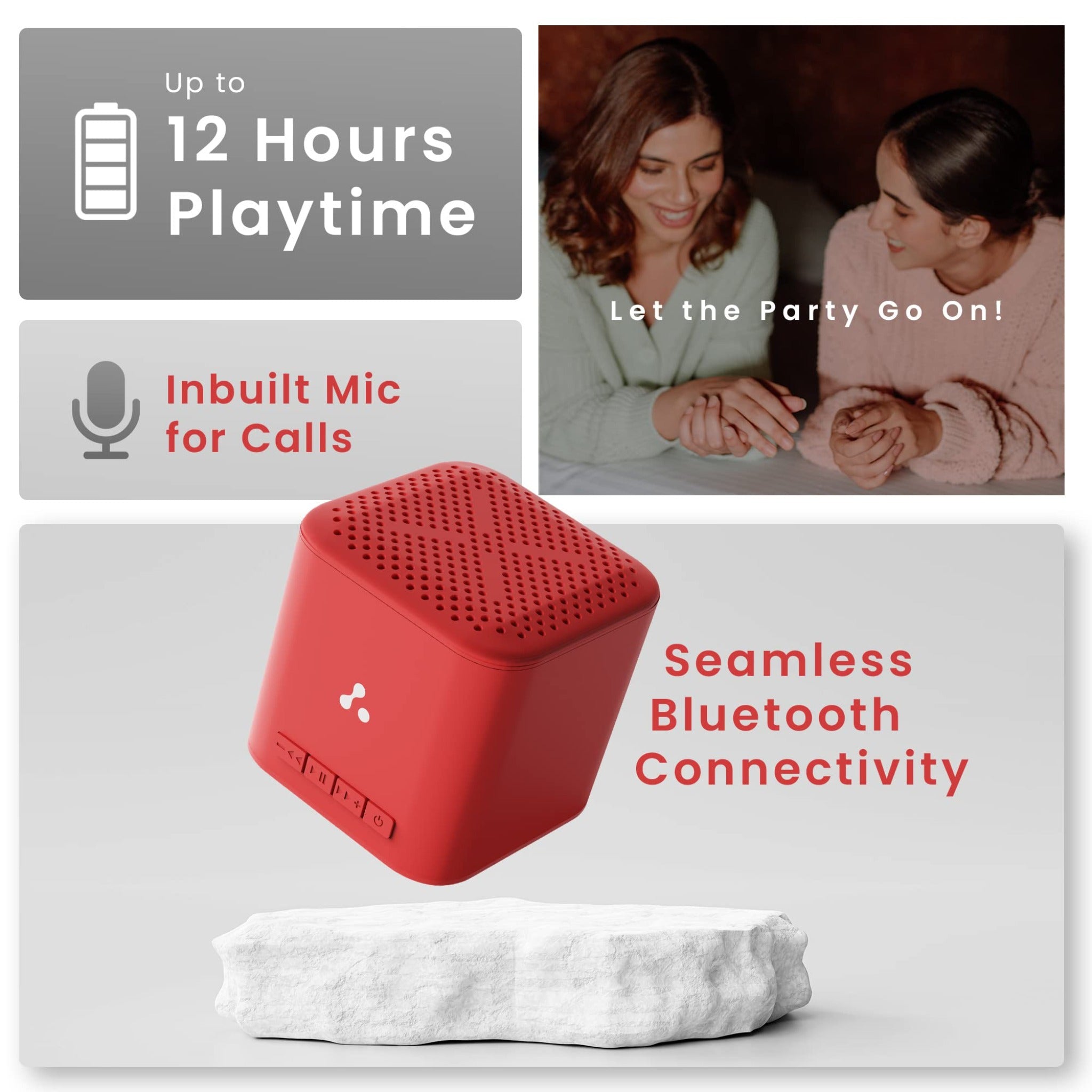 Ambrane BT Speaker 5 W - Evoke Cube +