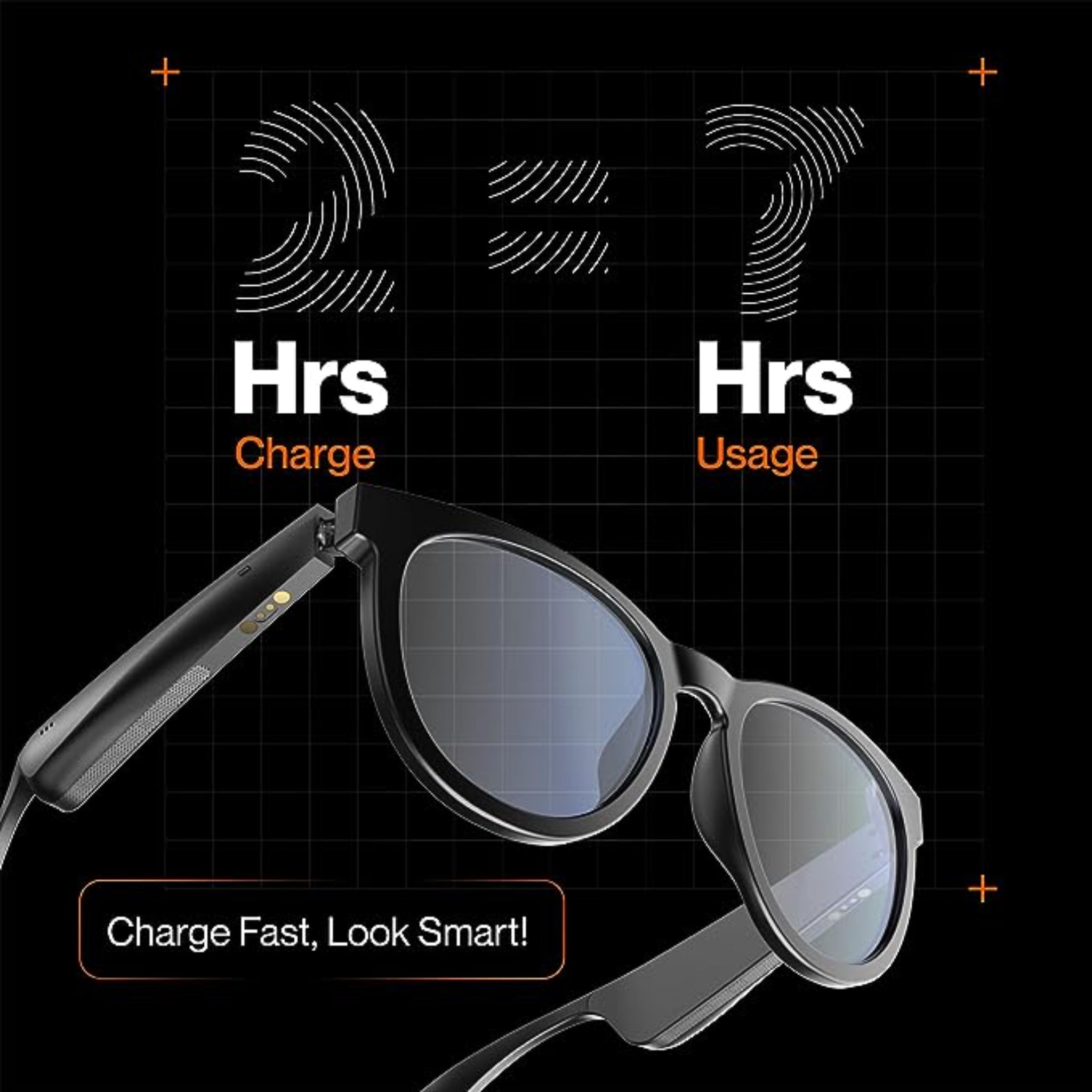 Ambrane Glasses with inbuilt Speaker - Glares