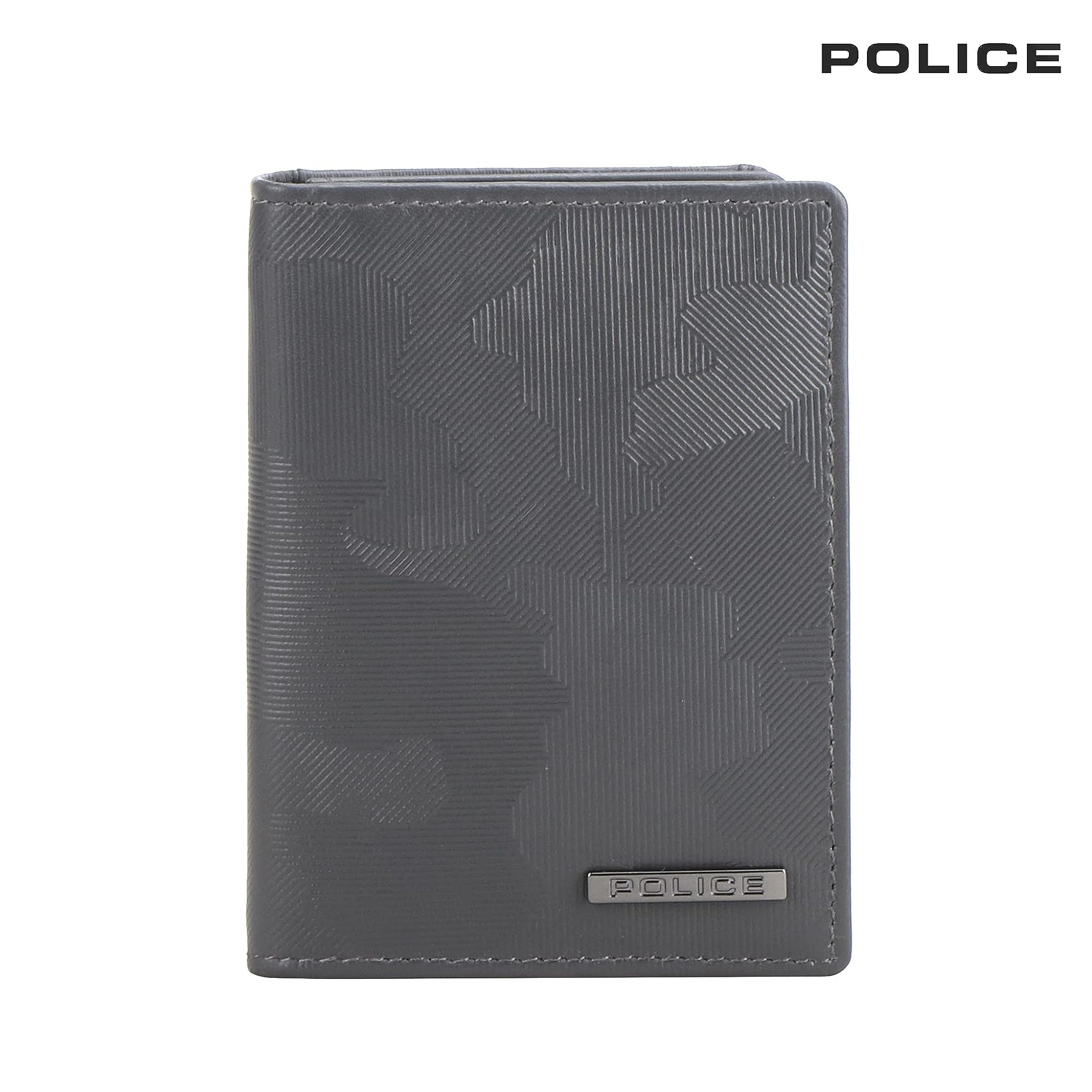 Police Gift Set Of Wallet+ Credit Card Case