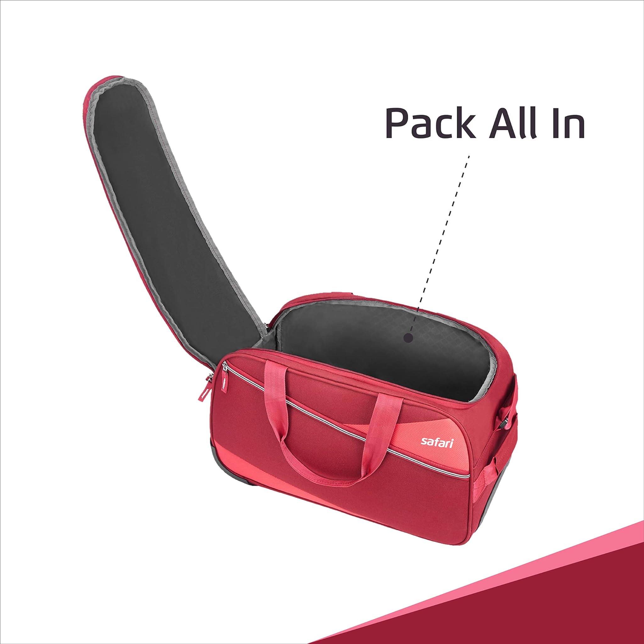 Safari Vistaro RDFL Duffel 63 Ltr