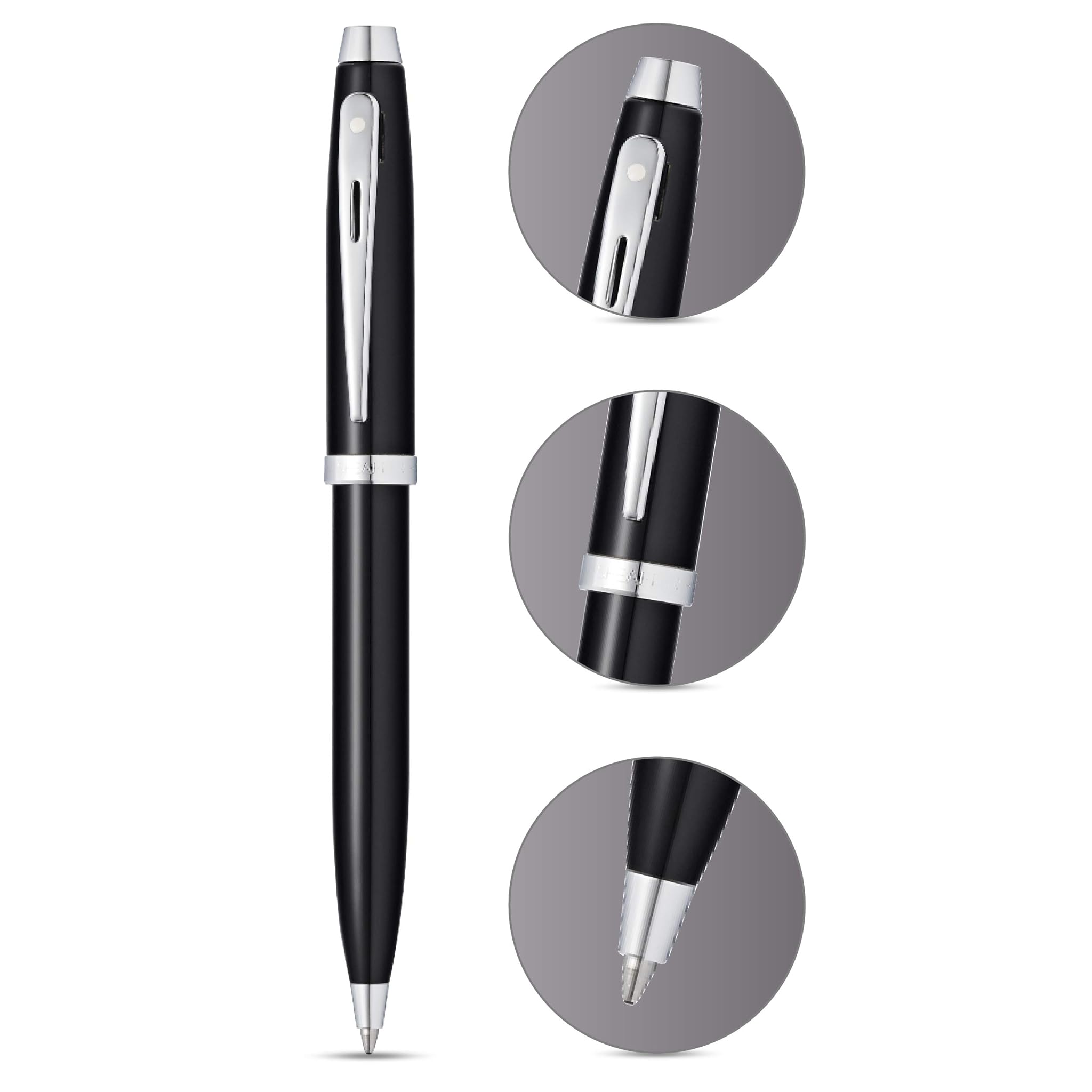 WP23896 - GLOSSY BLACK LACQUER WITH CHROME PLATE TRIM BP