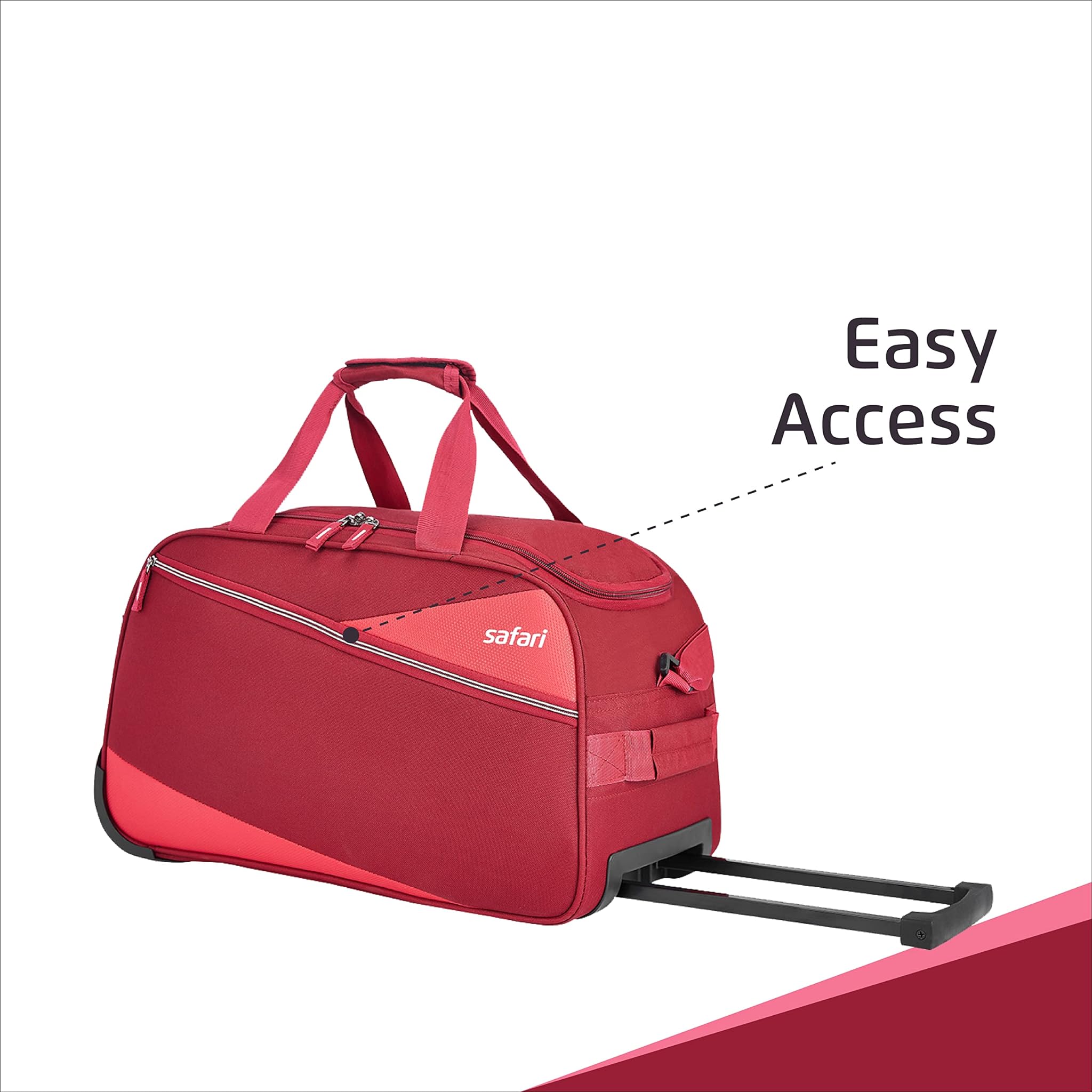 Safari Vistaro RDFL Duffel 63 Ltr