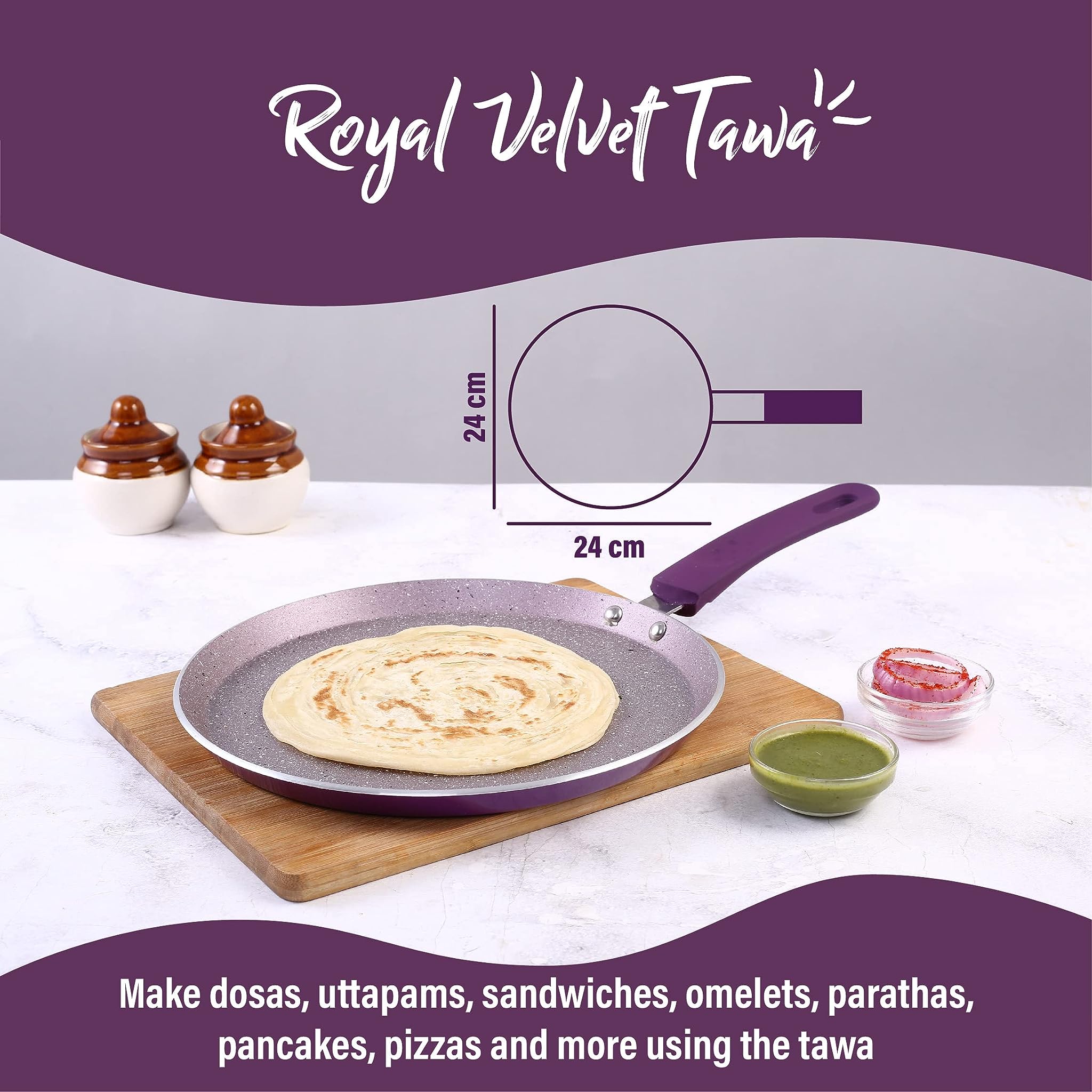 Royal Velvet Set Purple