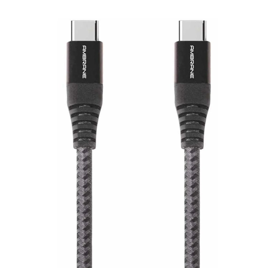 Ambrane Unbreakable 3A Fast Charging Braided Type C to Type C ( 1.5 M ) - BCTT15