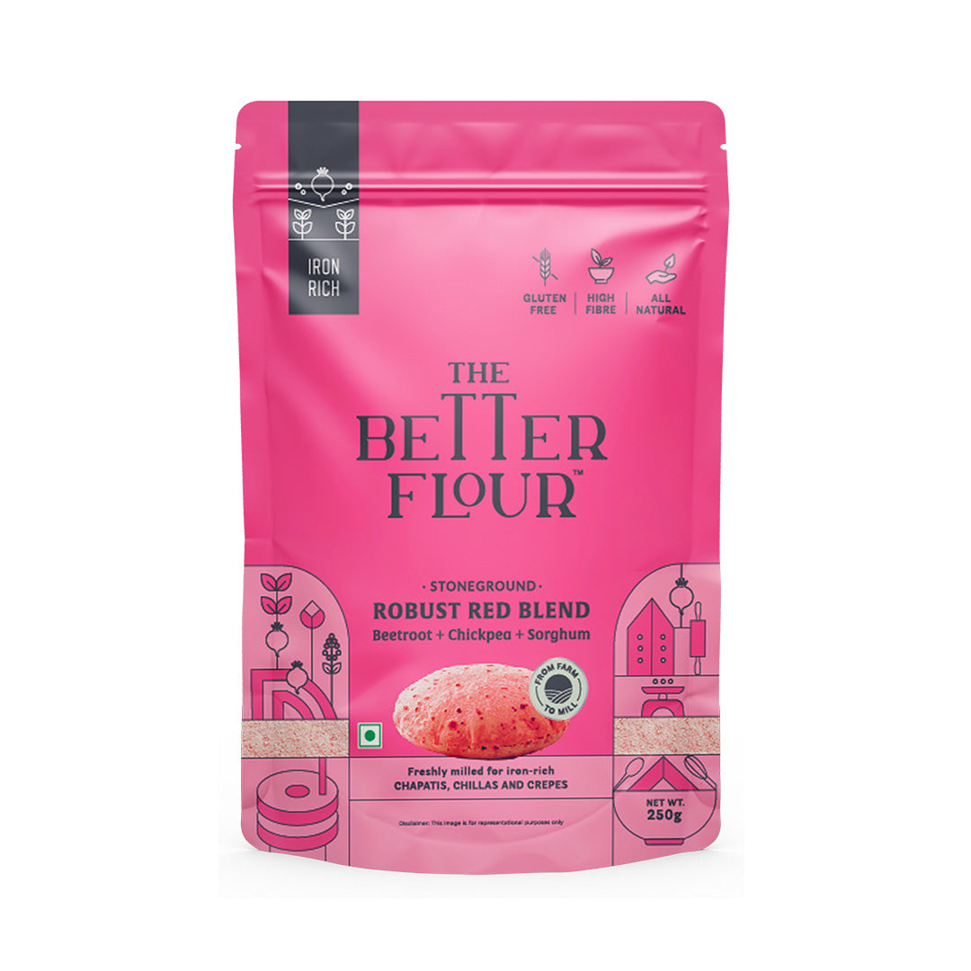 Robust Red Flour Blend 250 Gms
