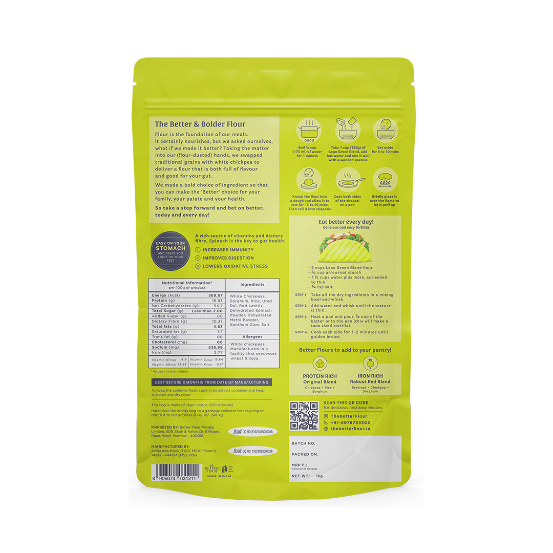 Lean Green Flour Blend 1 Kg