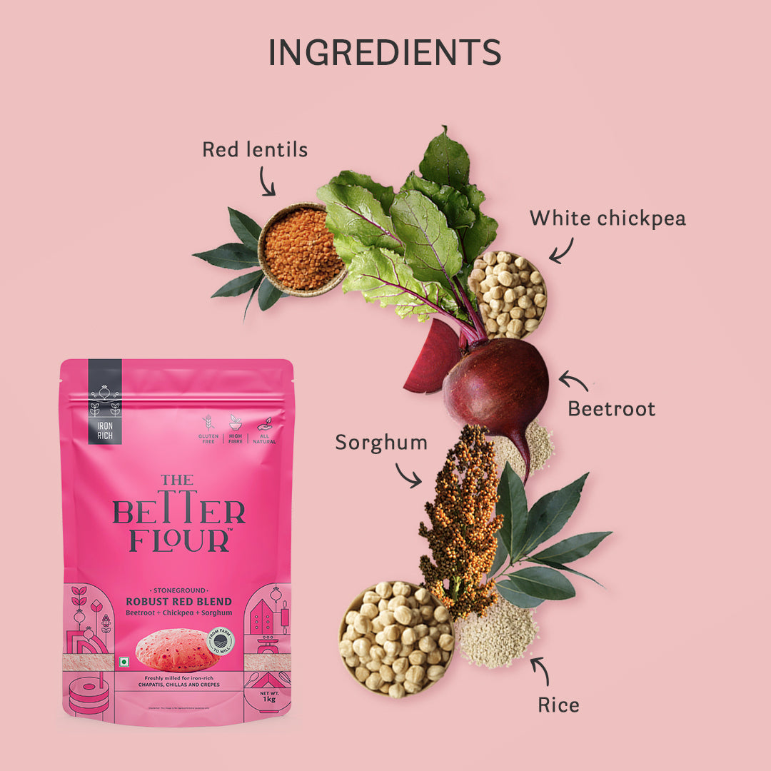 Robust Red Flour Blend 1 Kg