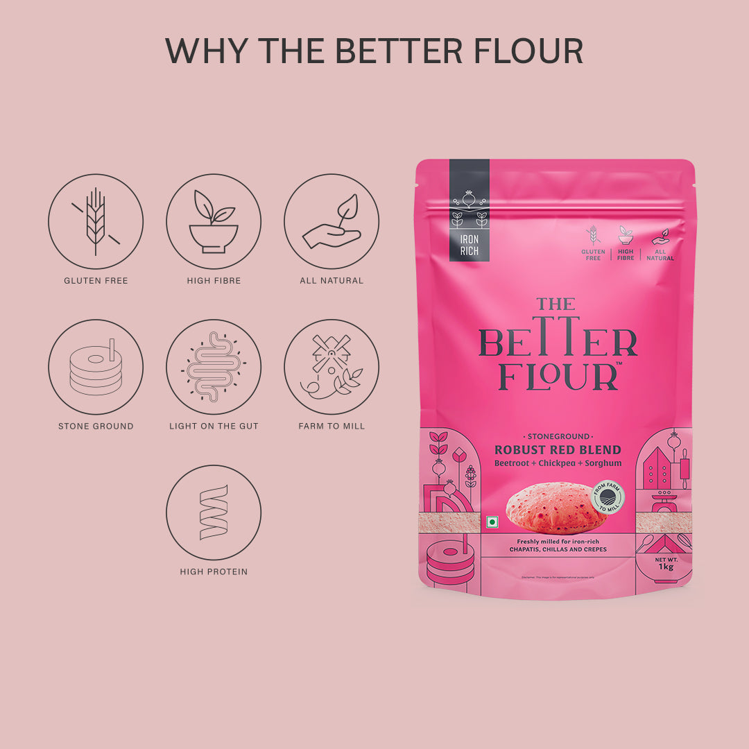 Robust Red Flour Blend 1 Kg