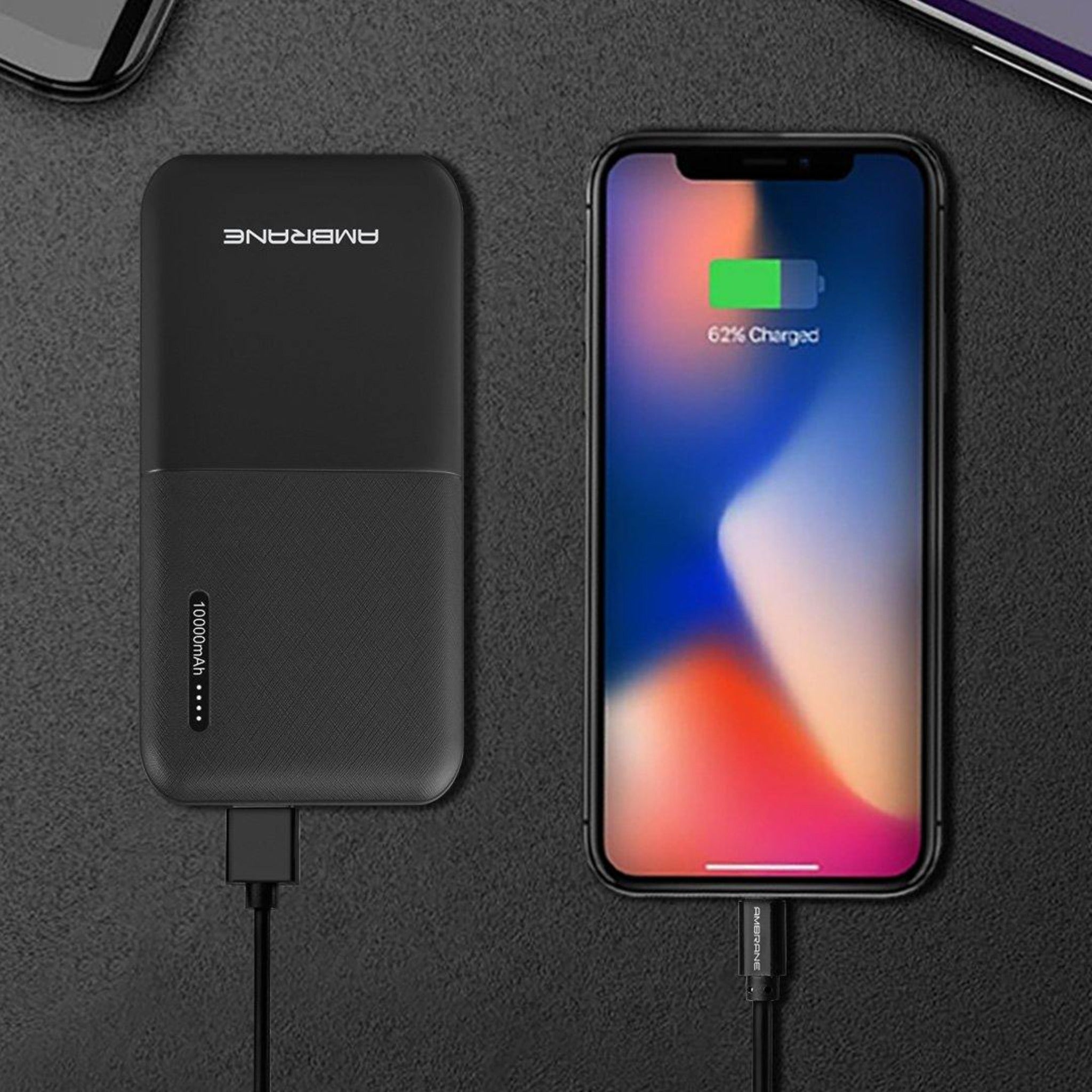 Ambrane PP111+ACC56+EP21+ACM-11 Travel Charging Kit - ATK03