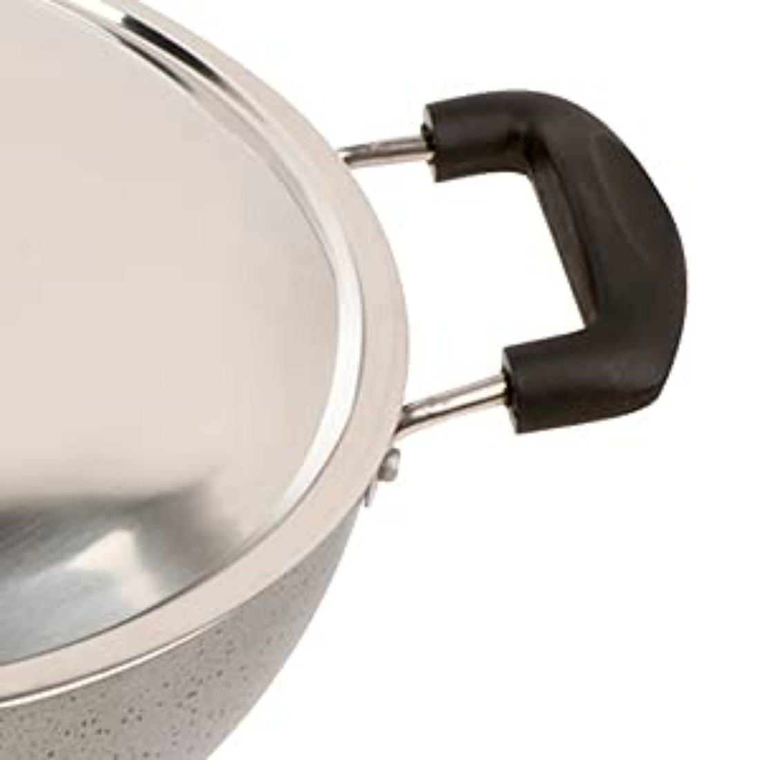 KANCHAN Deep Kadhai with SS Lid - 2.50 Ltr Non - Stick Cookwares