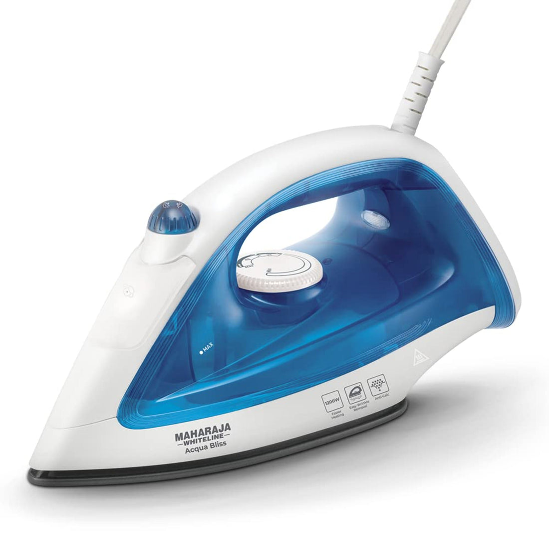 Maharaja Steam Iron Acqua Bliss