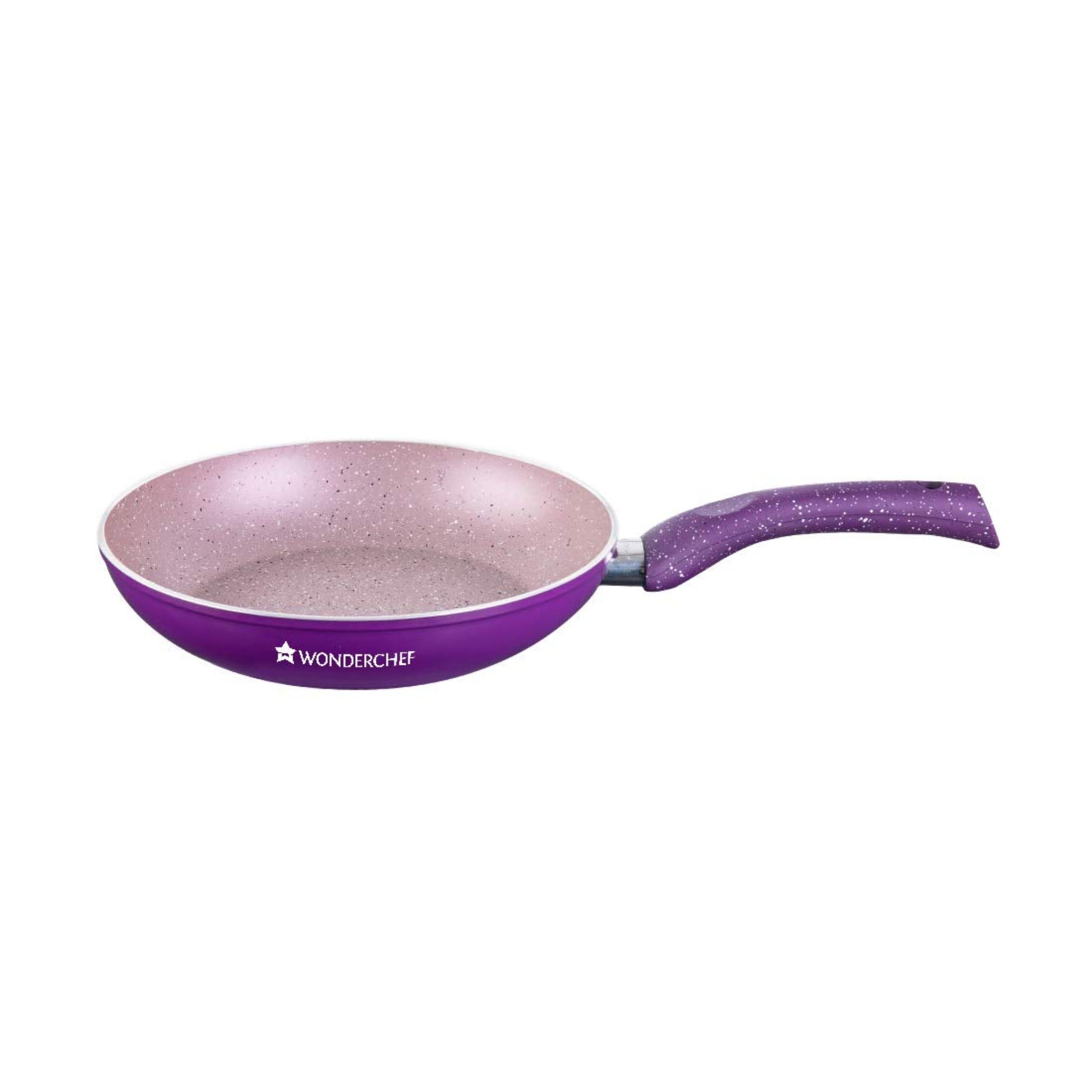 Granite 24cm Fry Pan Purple