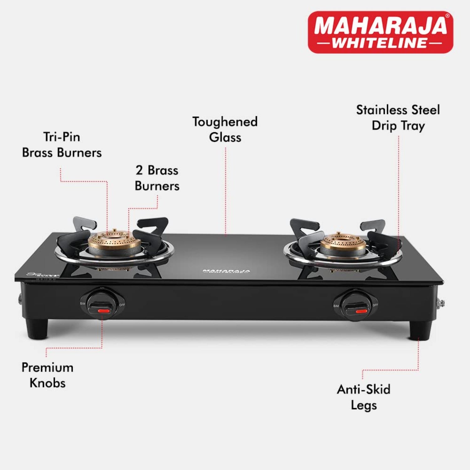 Maharaja Lpg 2 Burner Belenus Neo