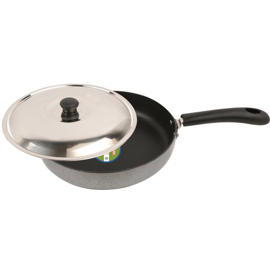 KANCHAN Fry Pan with SS Lid - 230 mm Non - Stick Cookwares