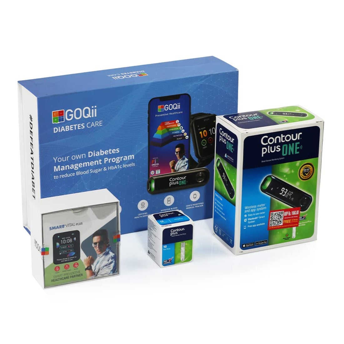 GOQii Diabetes care kit