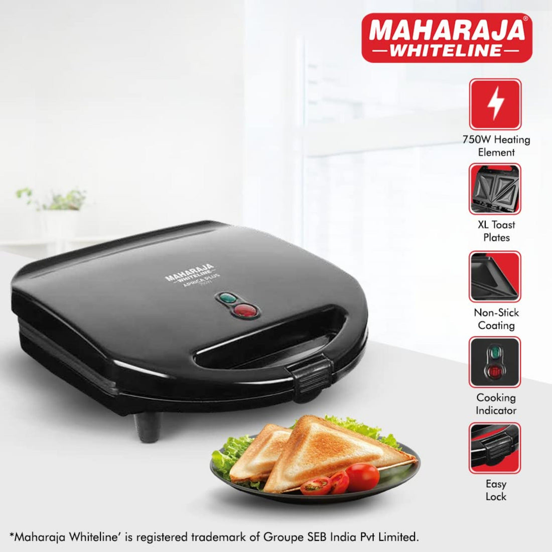 Maharaja Sandwich Toaster Aprica Plus