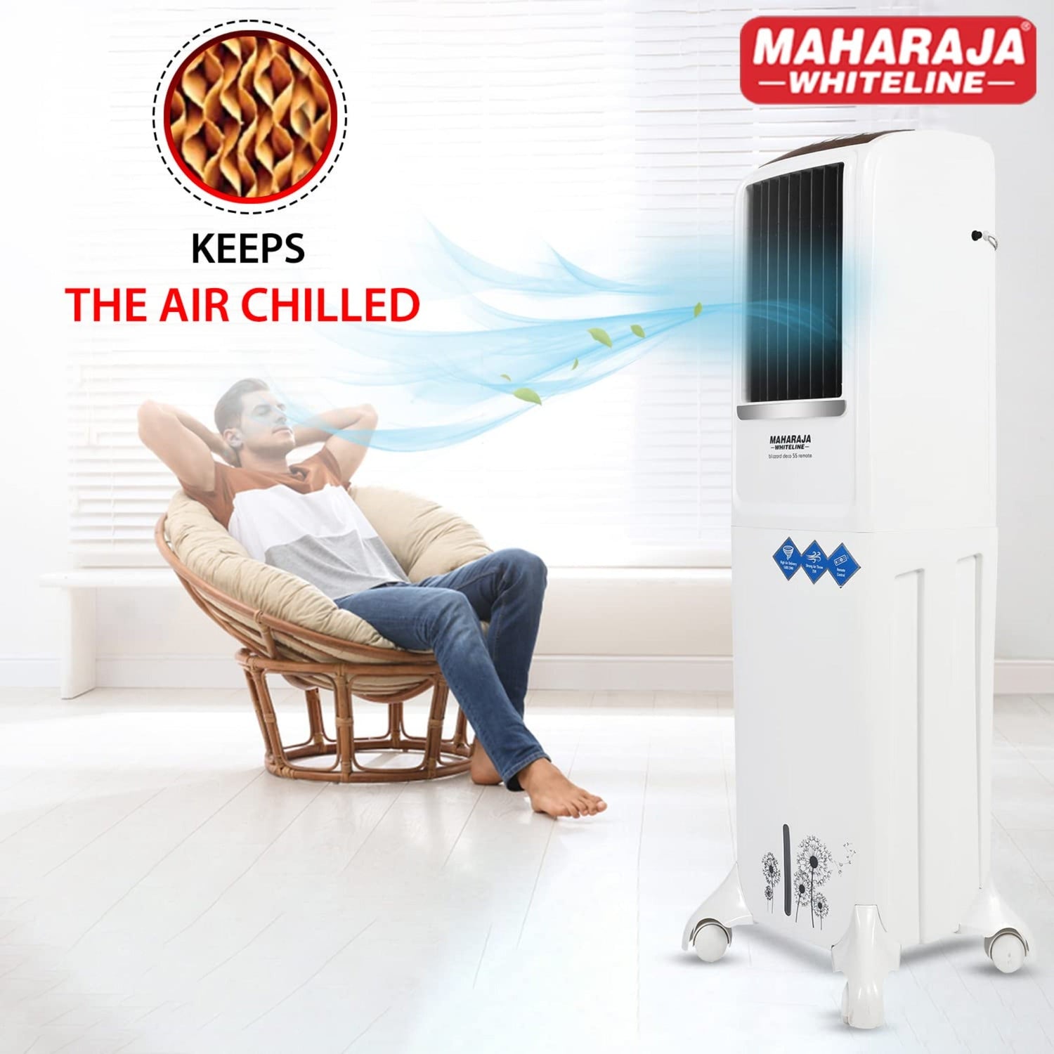 Maharaja Air Cooler Blizzard Deco 55