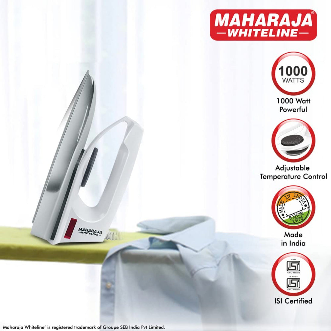 Maharaja Dry Iron Classico White