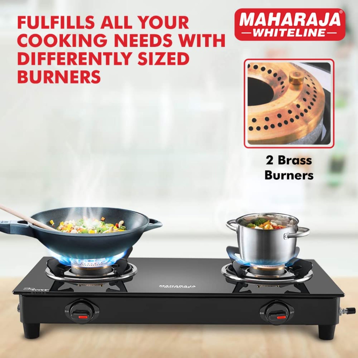 Maharaja Lpg 2 Burner Belenus Neo