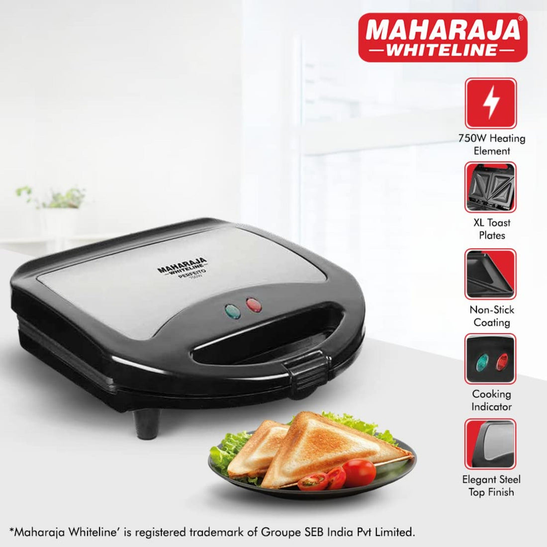 Maharaja Sandwich Toaster Perfeito