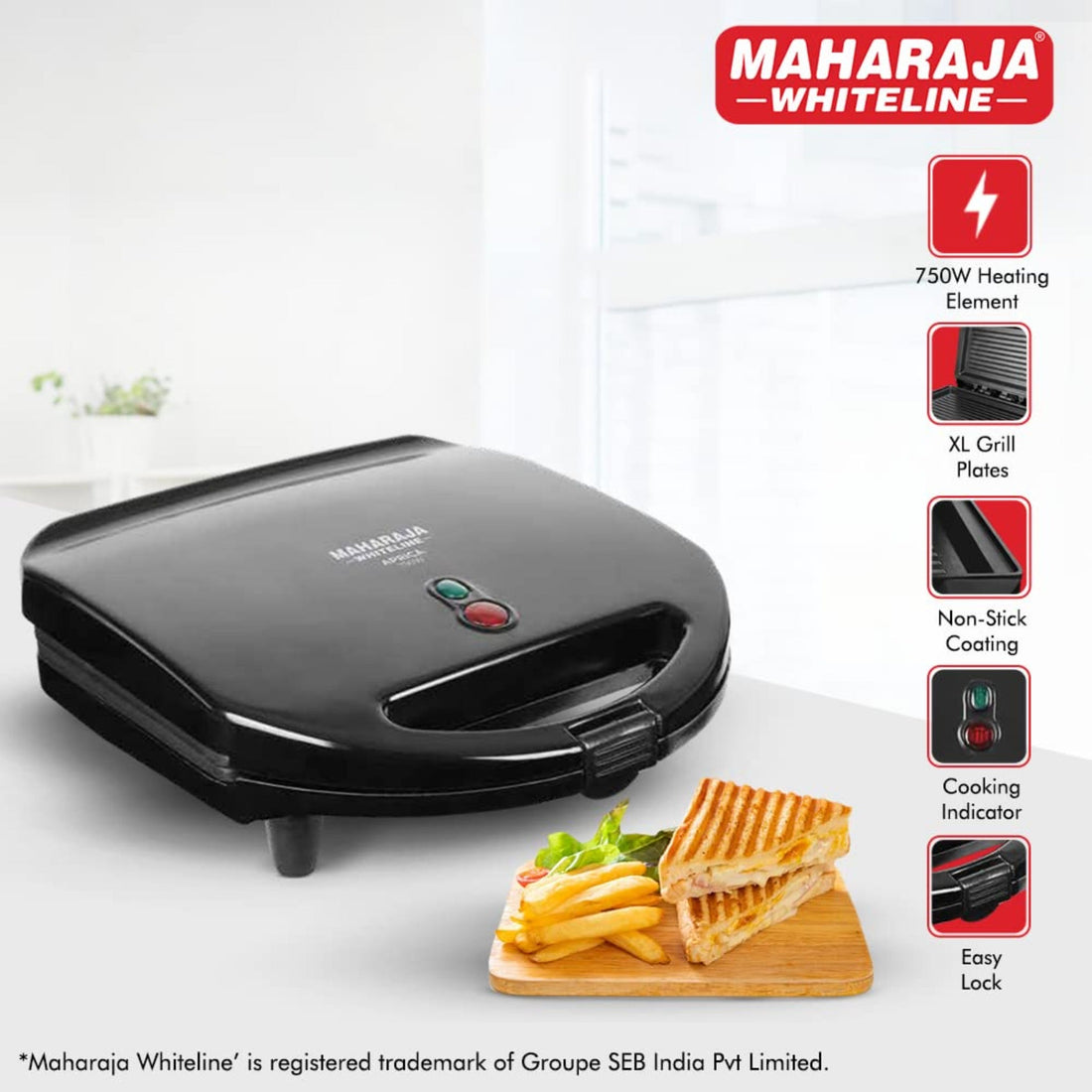 Maharaja Sandwich Toaster Aprica