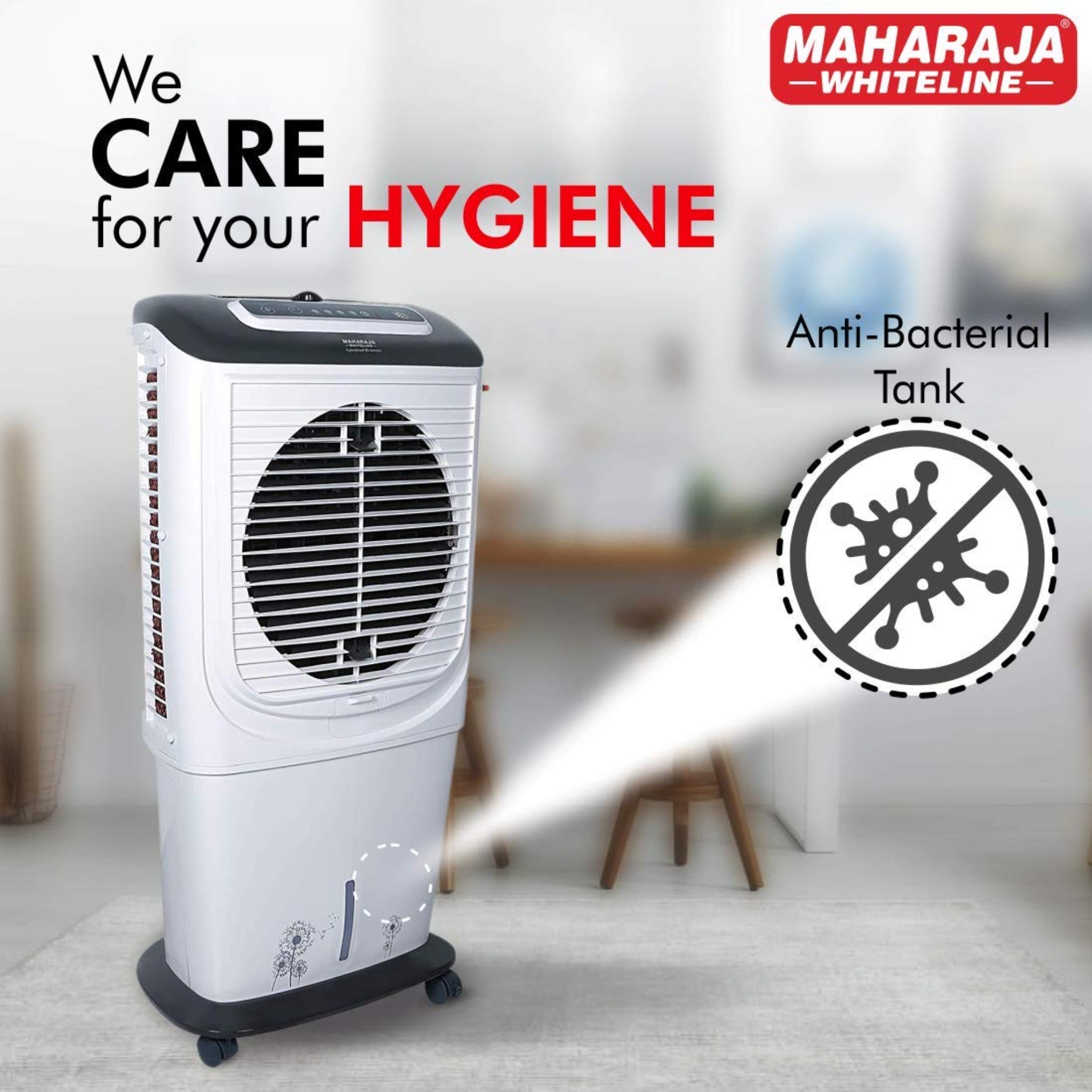 Maharaja Air Cooler Hybridcool 65 Ltr Remote