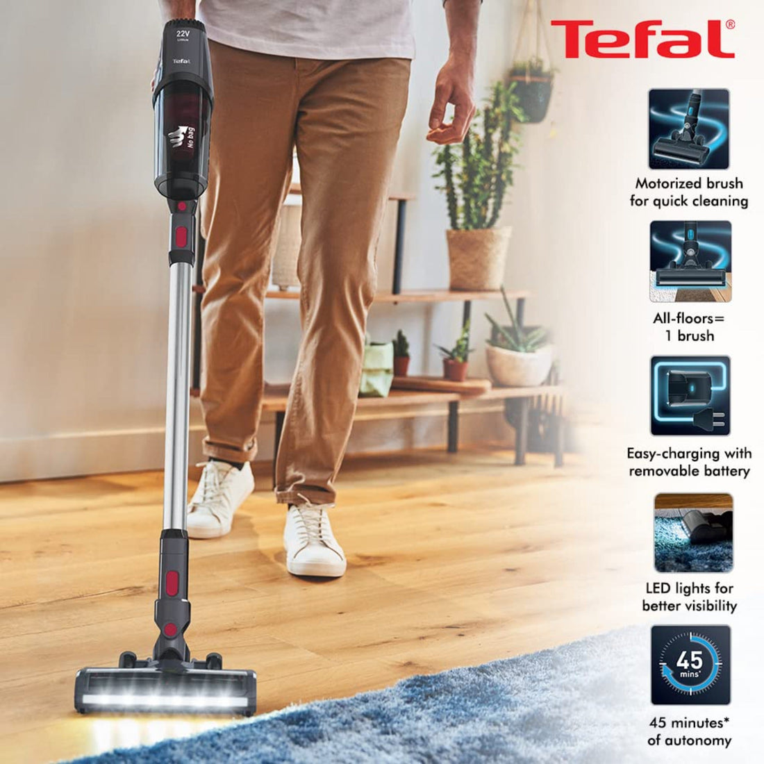 Tefal Vacuum Cleaner Handstick X-Pert 3.60