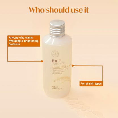 Rice &amp; Ceramide Moisturizing Toner 150ml