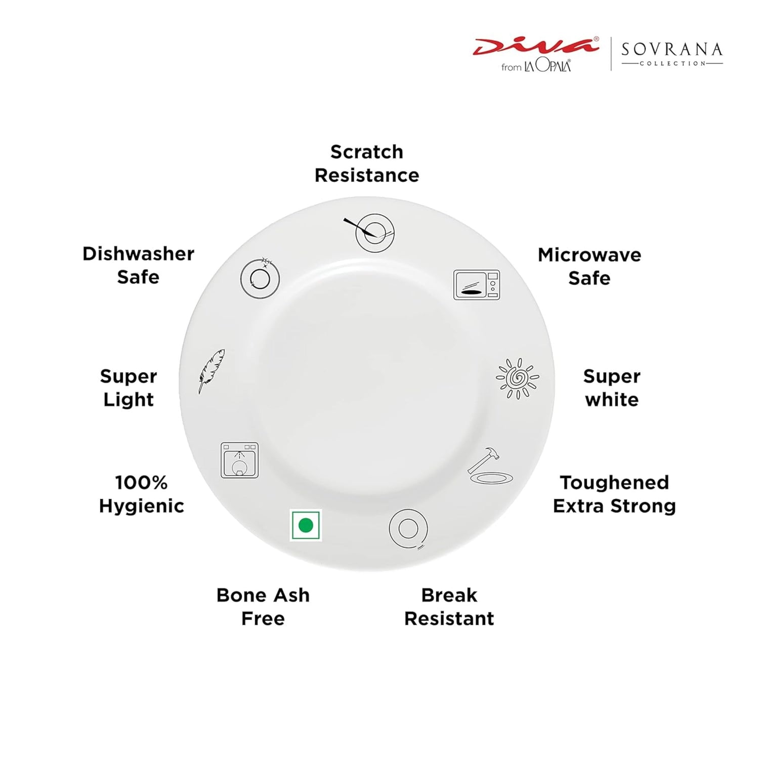 Sovrana Snack Set 12 pcs