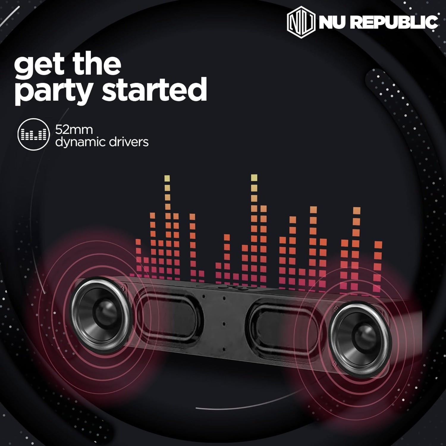 Nu Republic Soundbar 20 Partybox/Soundbar