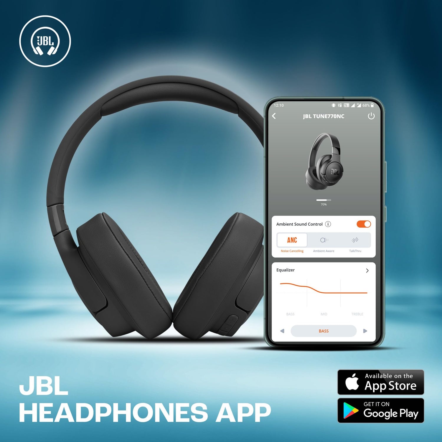 JBL 770NC / [ Bluetooth headphone with active noise cancellation