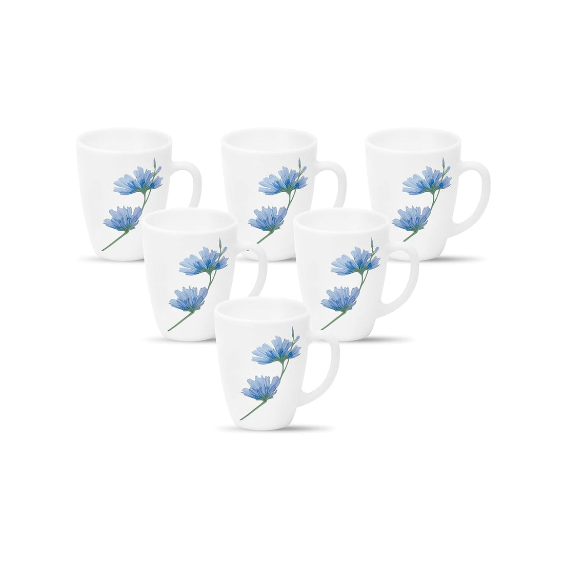 Diva Coffee Mug Set Barrel Regular 6 pcs