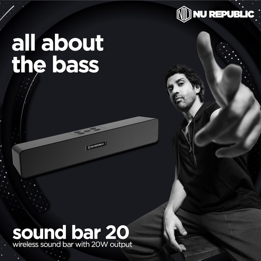 Nu Republic Soundbar 20 Partybox/Soundbar