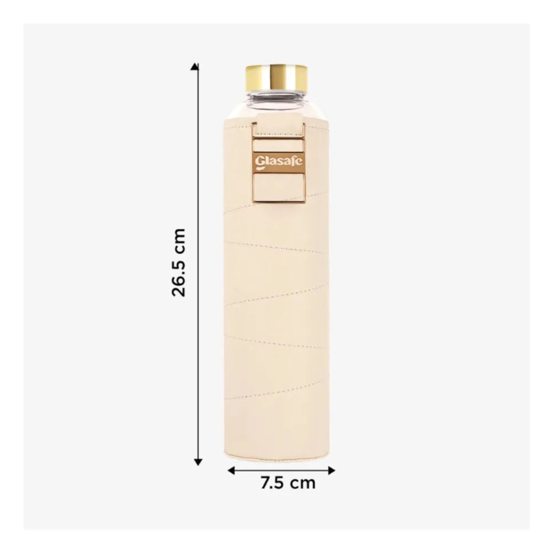 Glasafe 750 ml leather bottel vega sip 750 ML