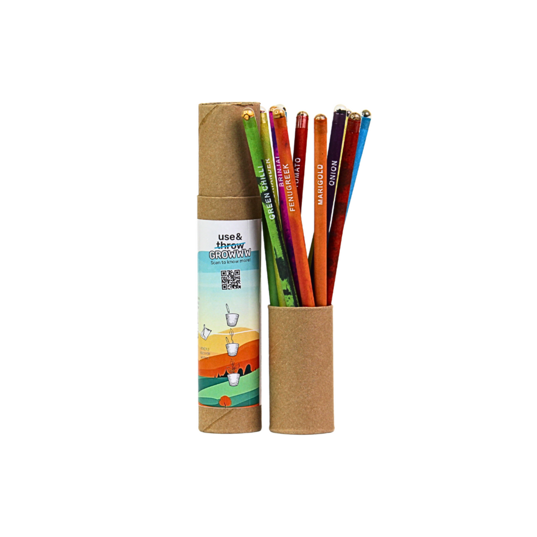 Garden Seed Pencil Set ( 12 Pc )-BG02